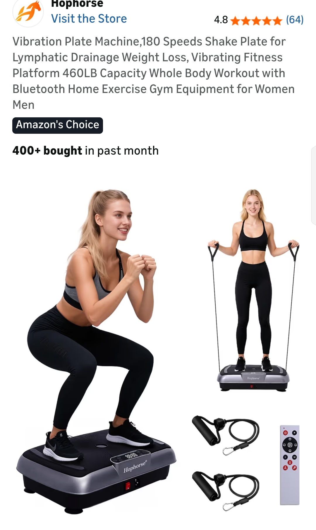 vibration plate exercise machine