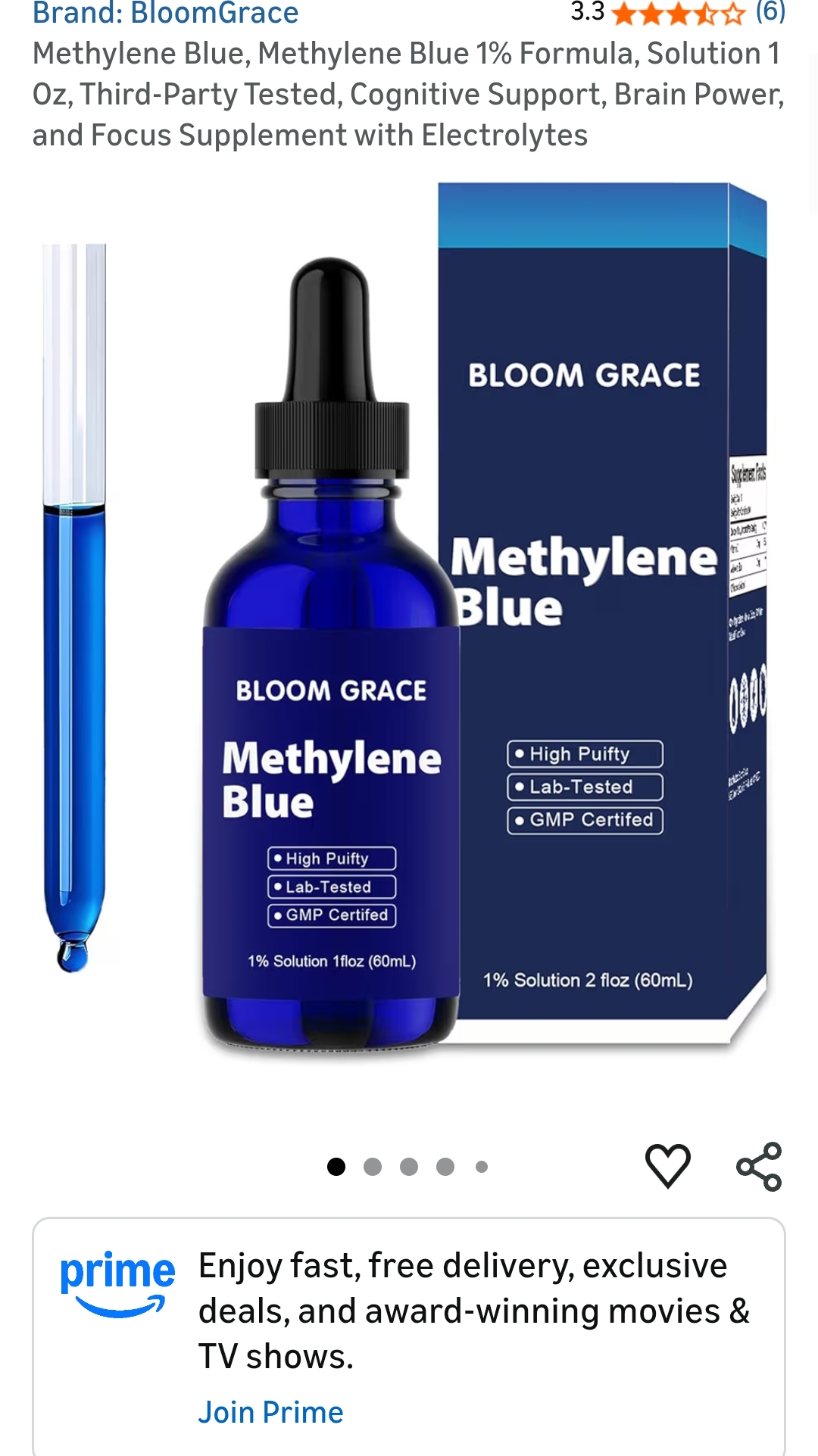 Bloom Grace Methylene Blue
