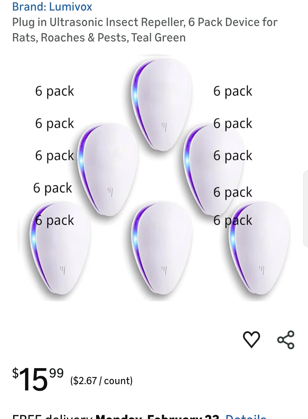 Plug in Ultrasonic Insect