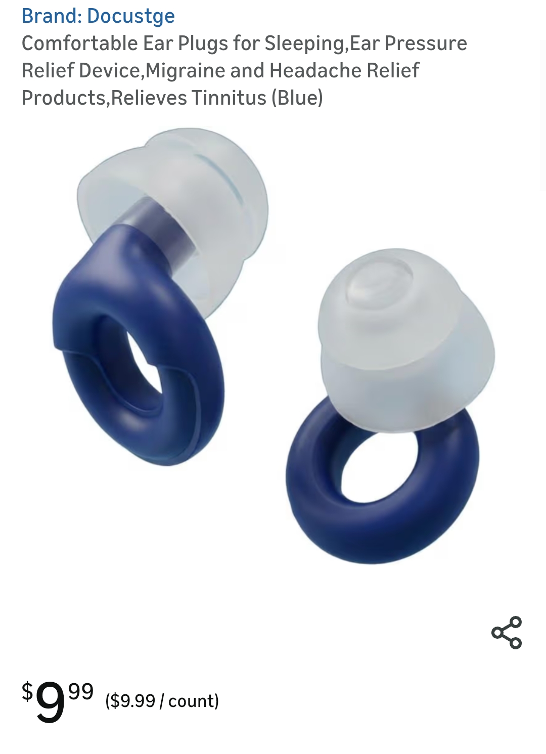 Ear Pressure Relief Device