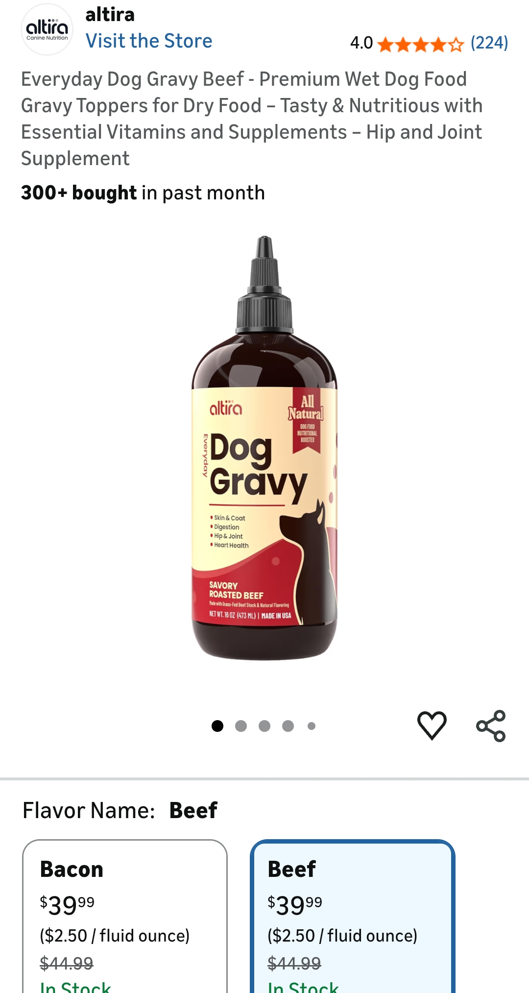 Everyday Dog Gravy Beef
