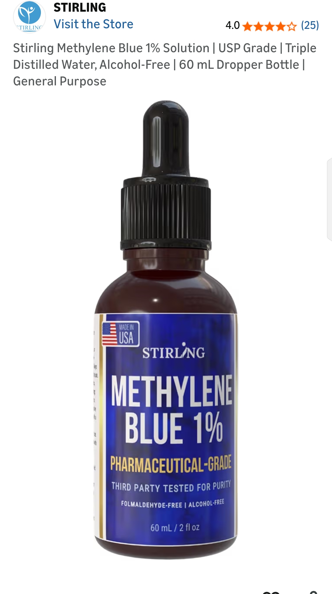 Stirling Methylene Blue 1
