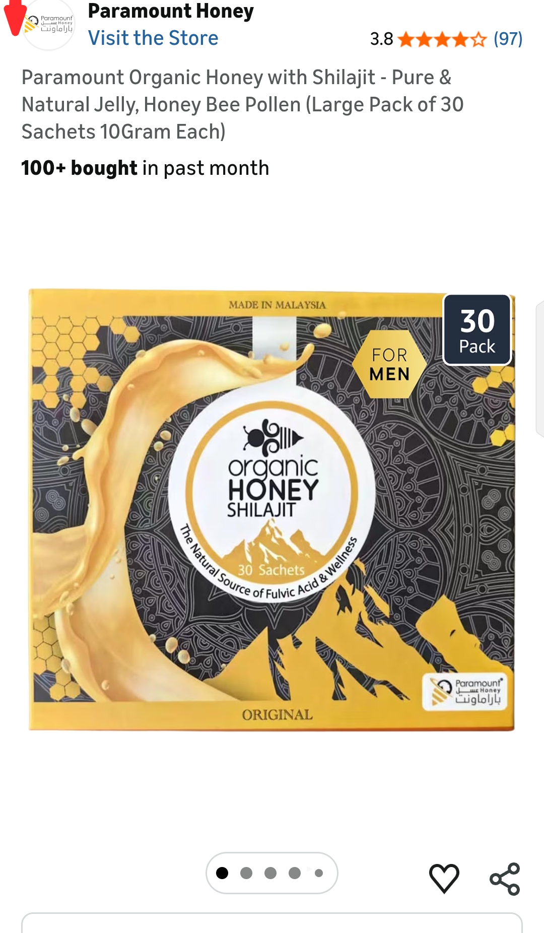 Honey for men