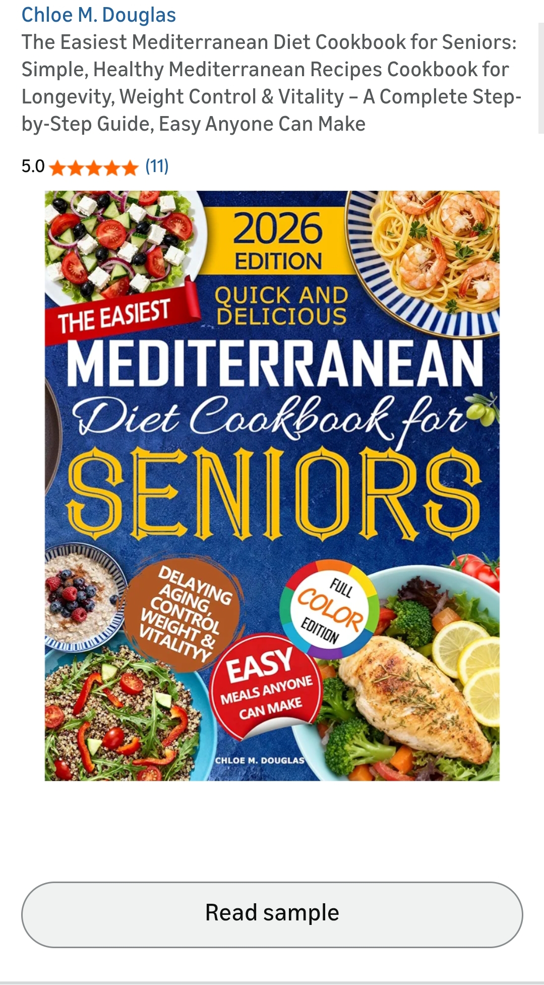Mediterranean Diet Cookbook for Seniors Step-by-Step Guide