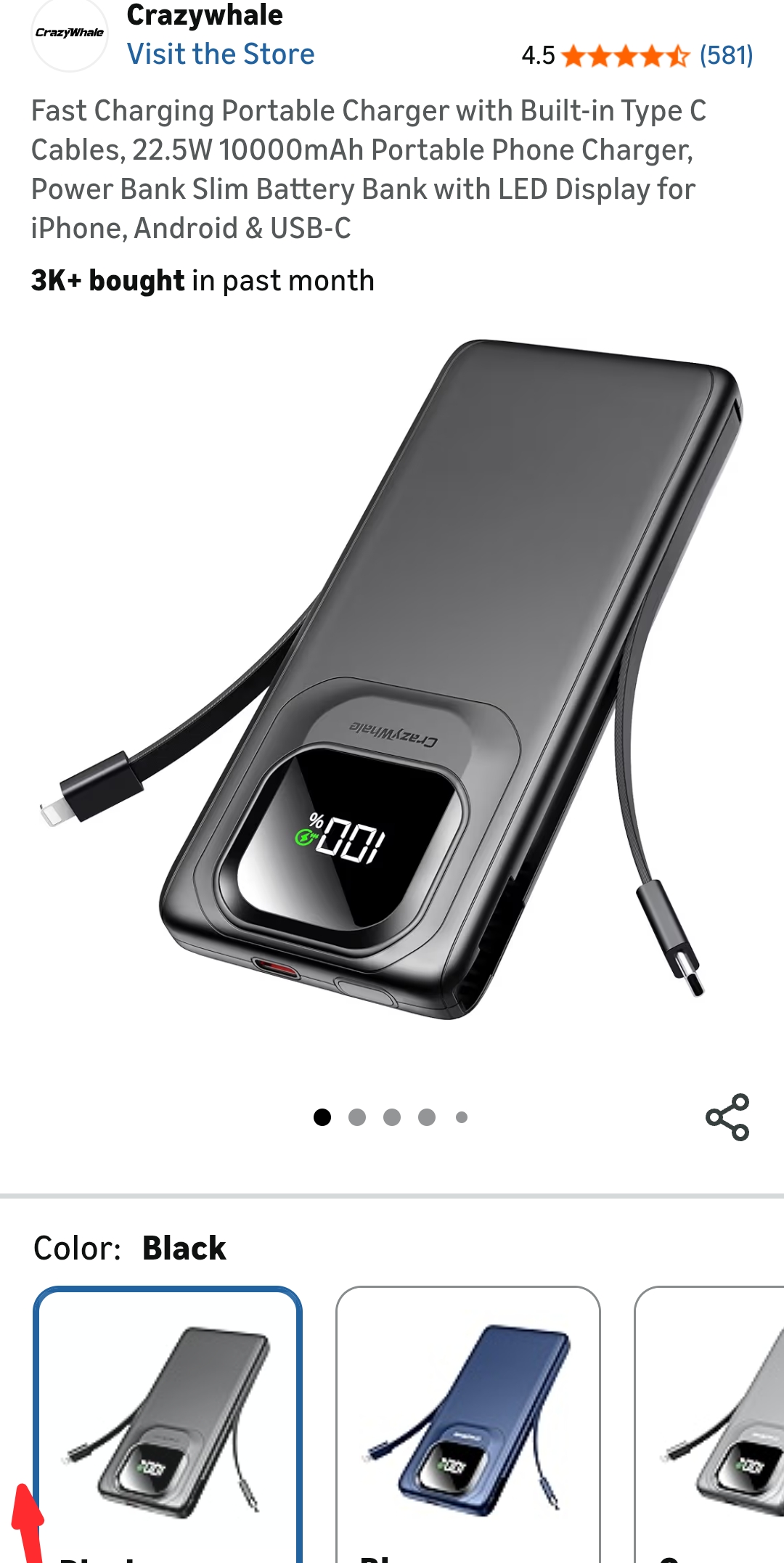 portable charger iphone