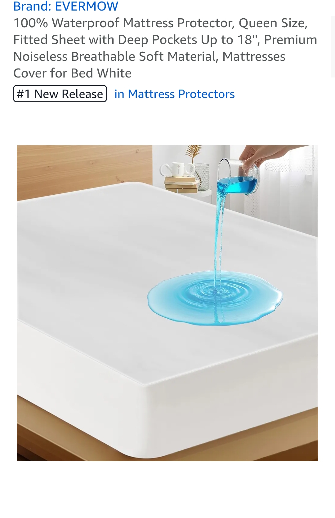 waterproof mattress protector