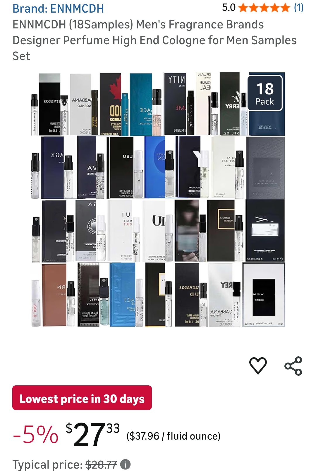 perfume set for men