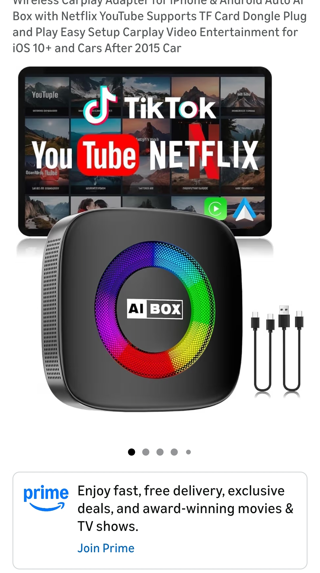 Carplay Adapter Netflix