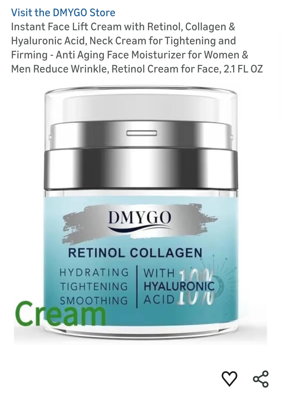 Instant Face Lift Cream
