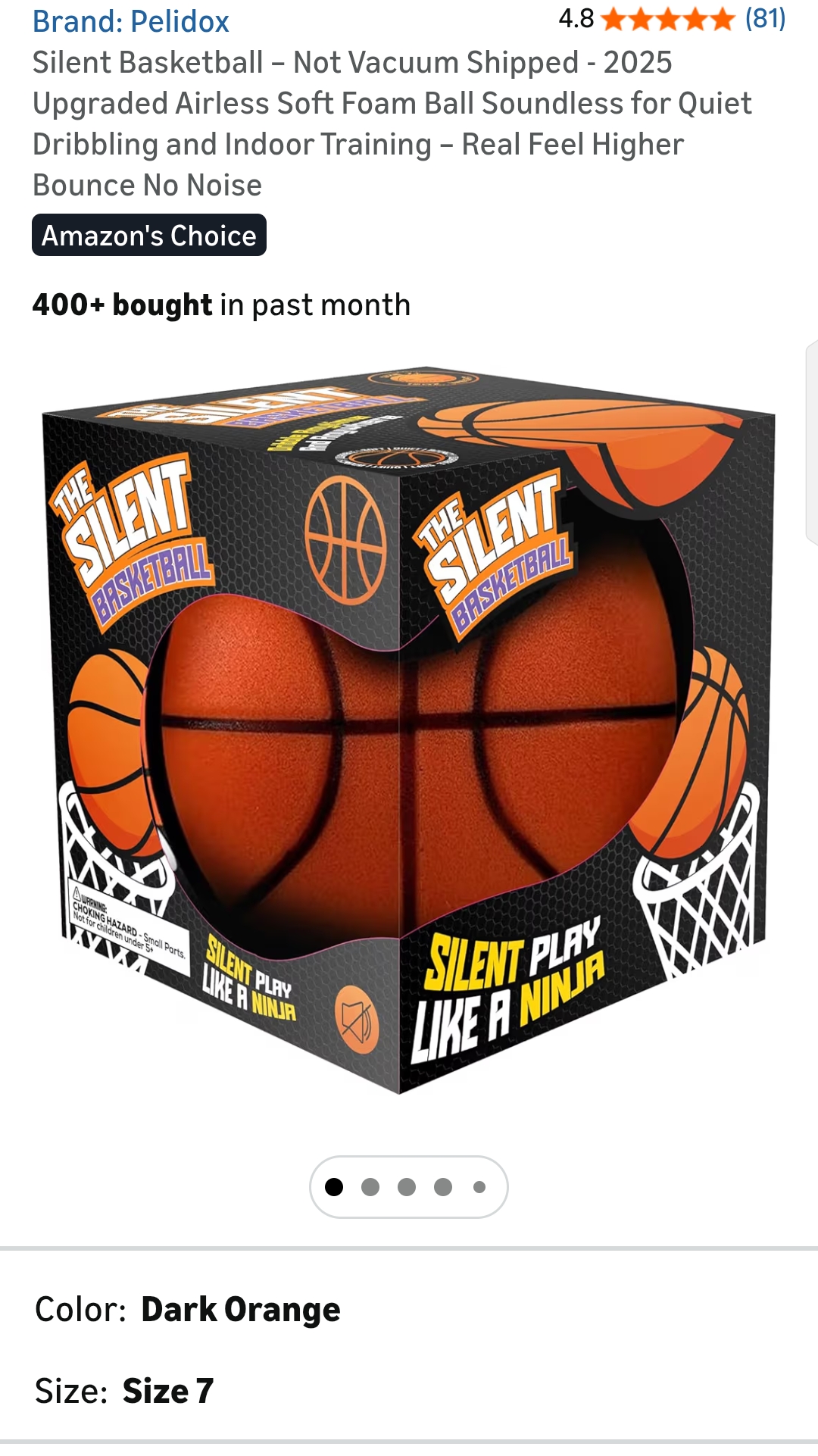 silent basketball