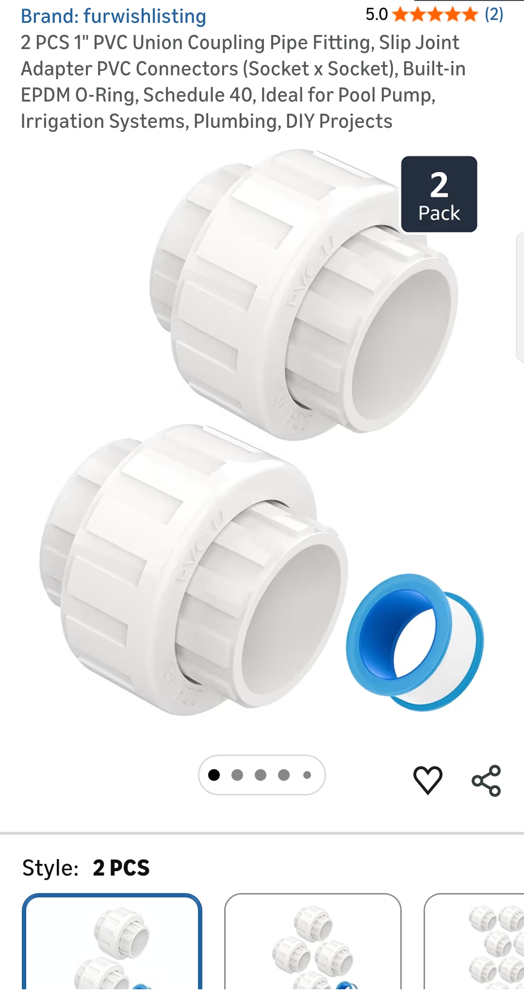 PVC Union