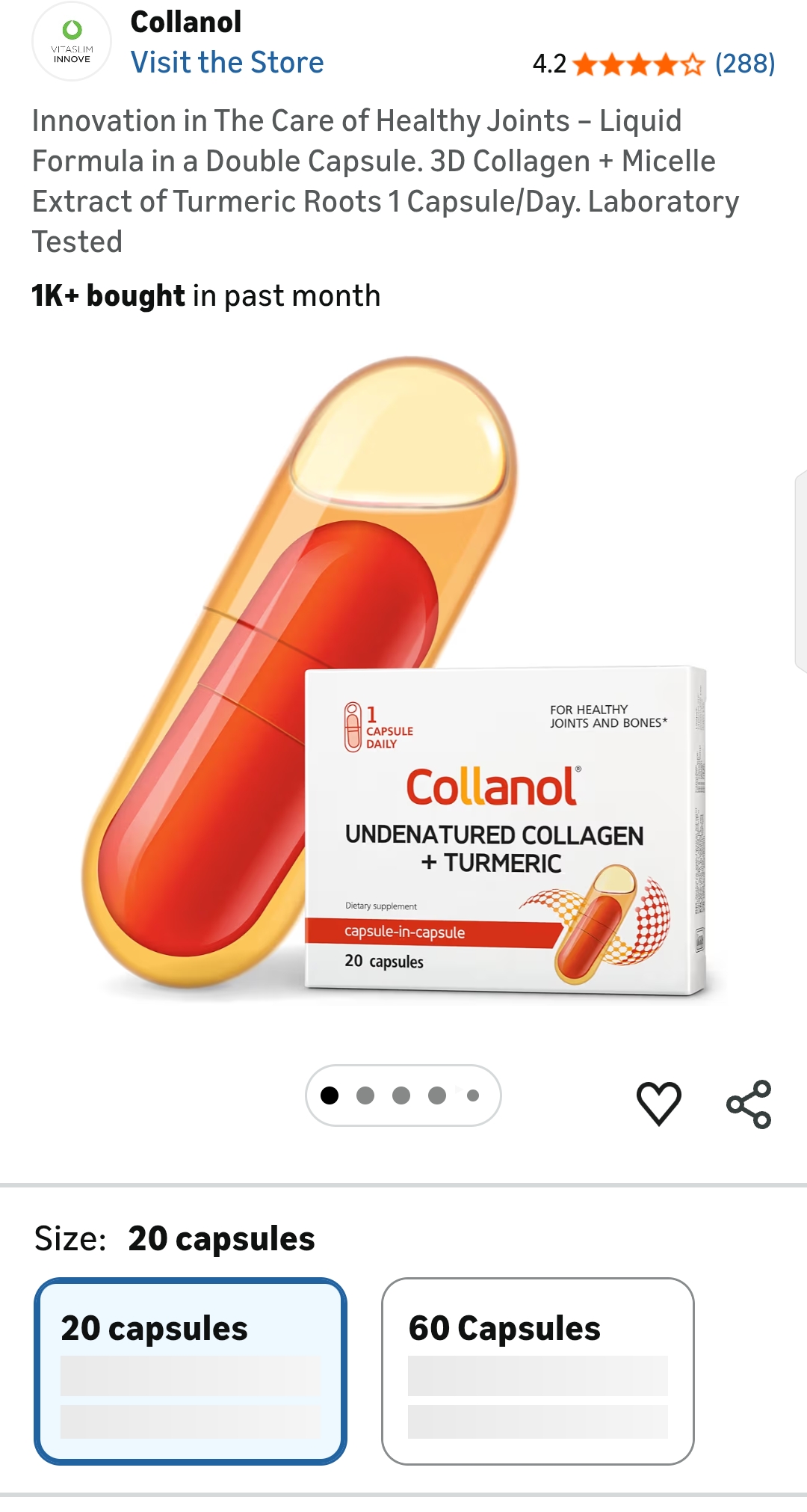 Innovation Joints care capsule