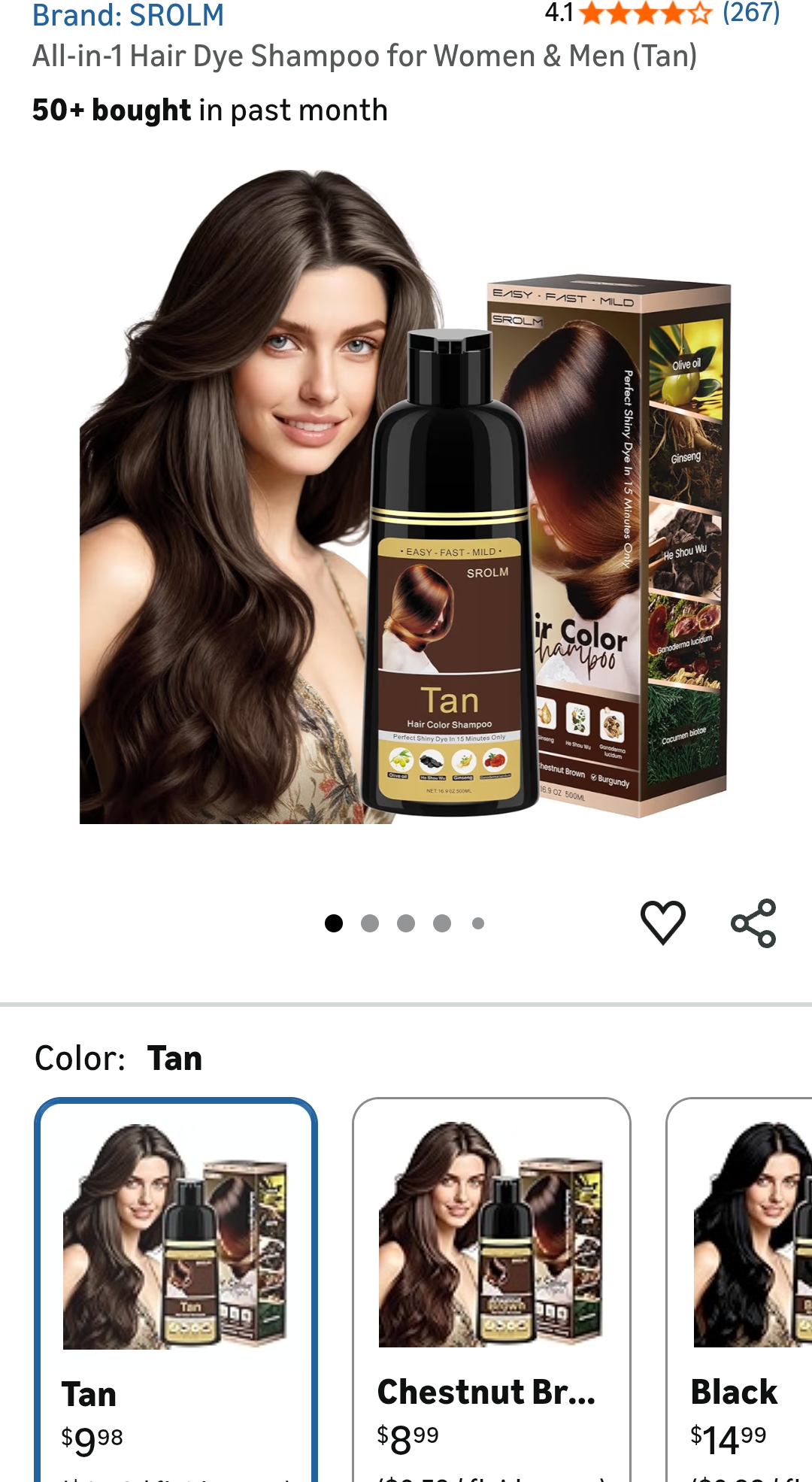 hair shampoo dye