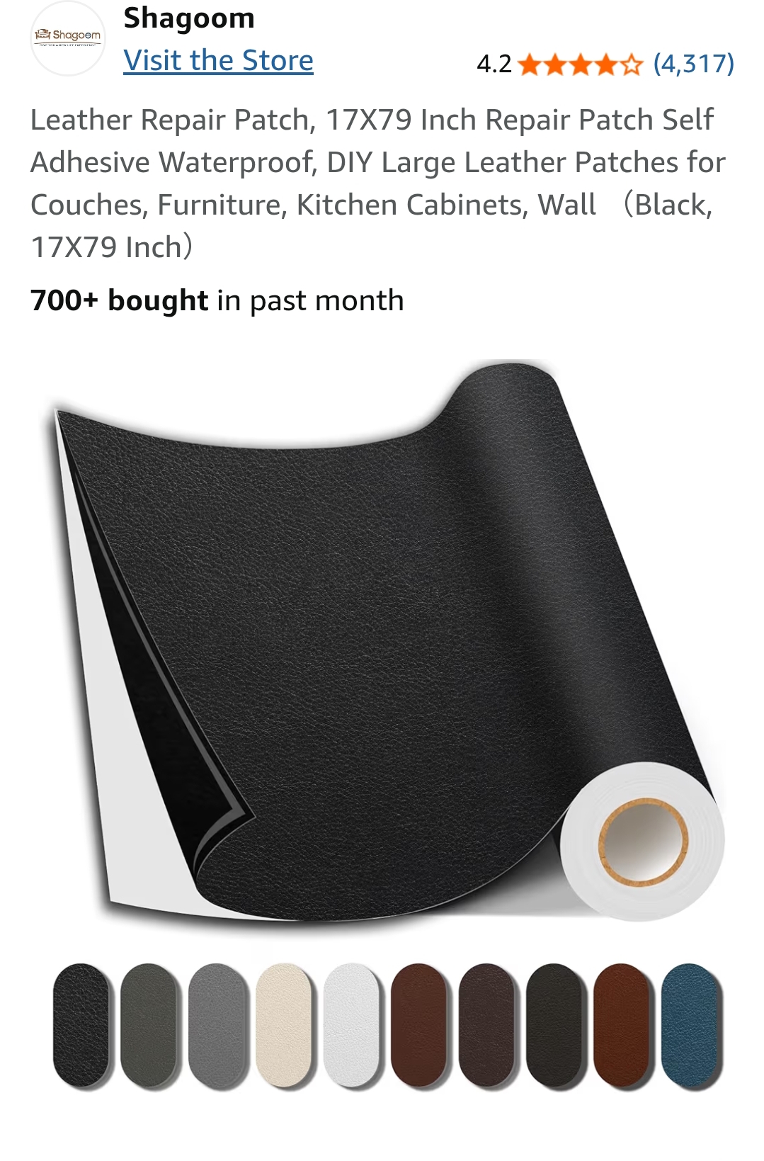 leather repair patches