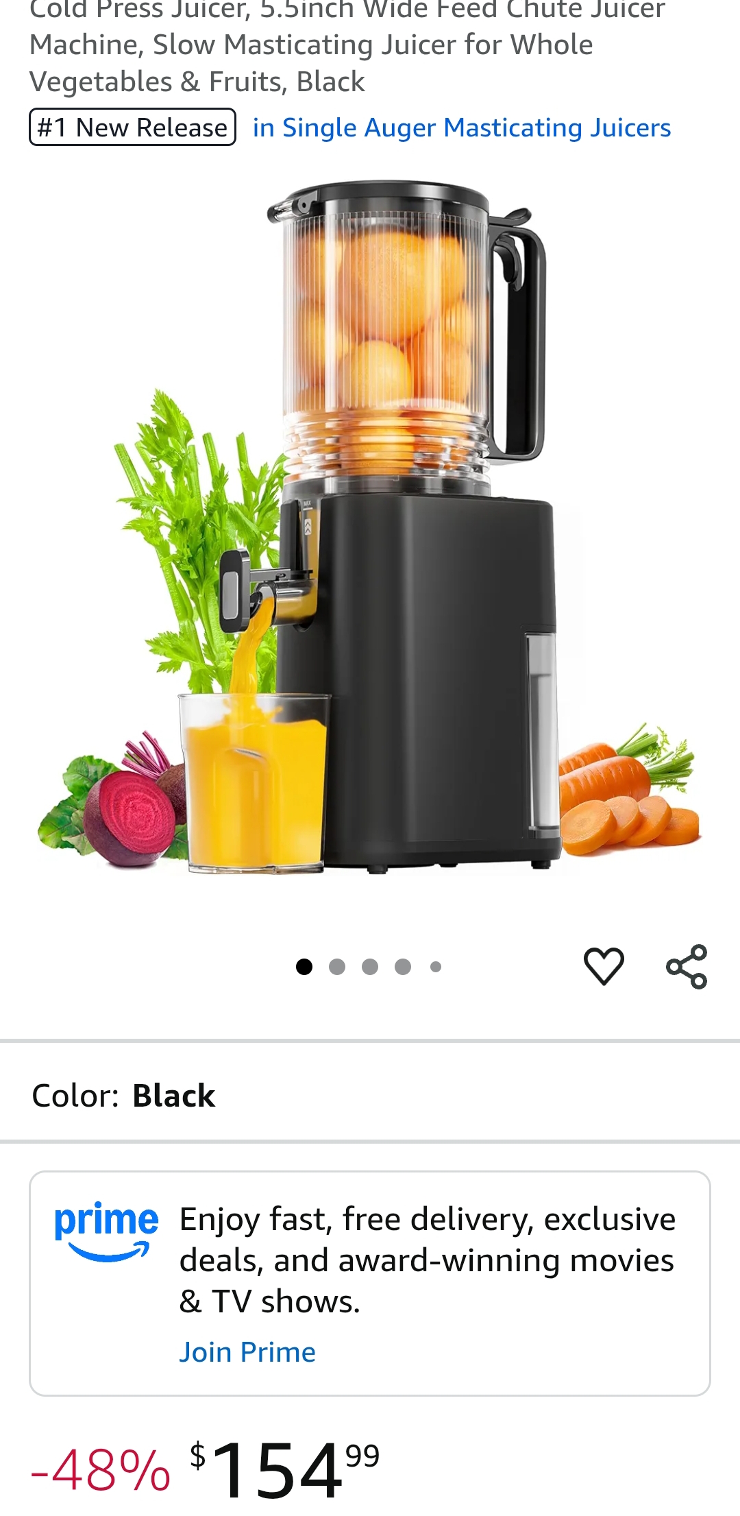 Cold Press Juicer