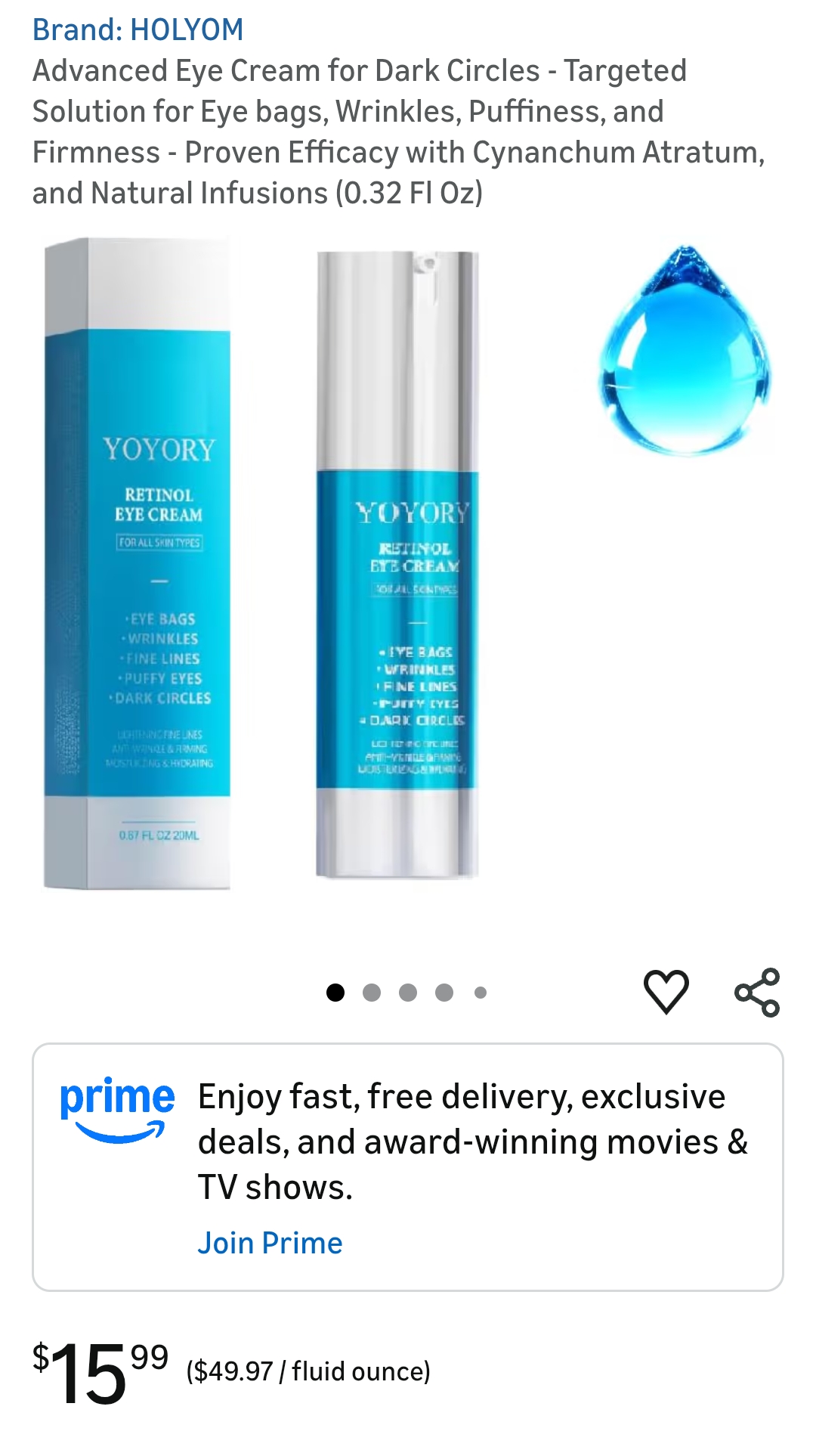 Eye Cream for Dark
