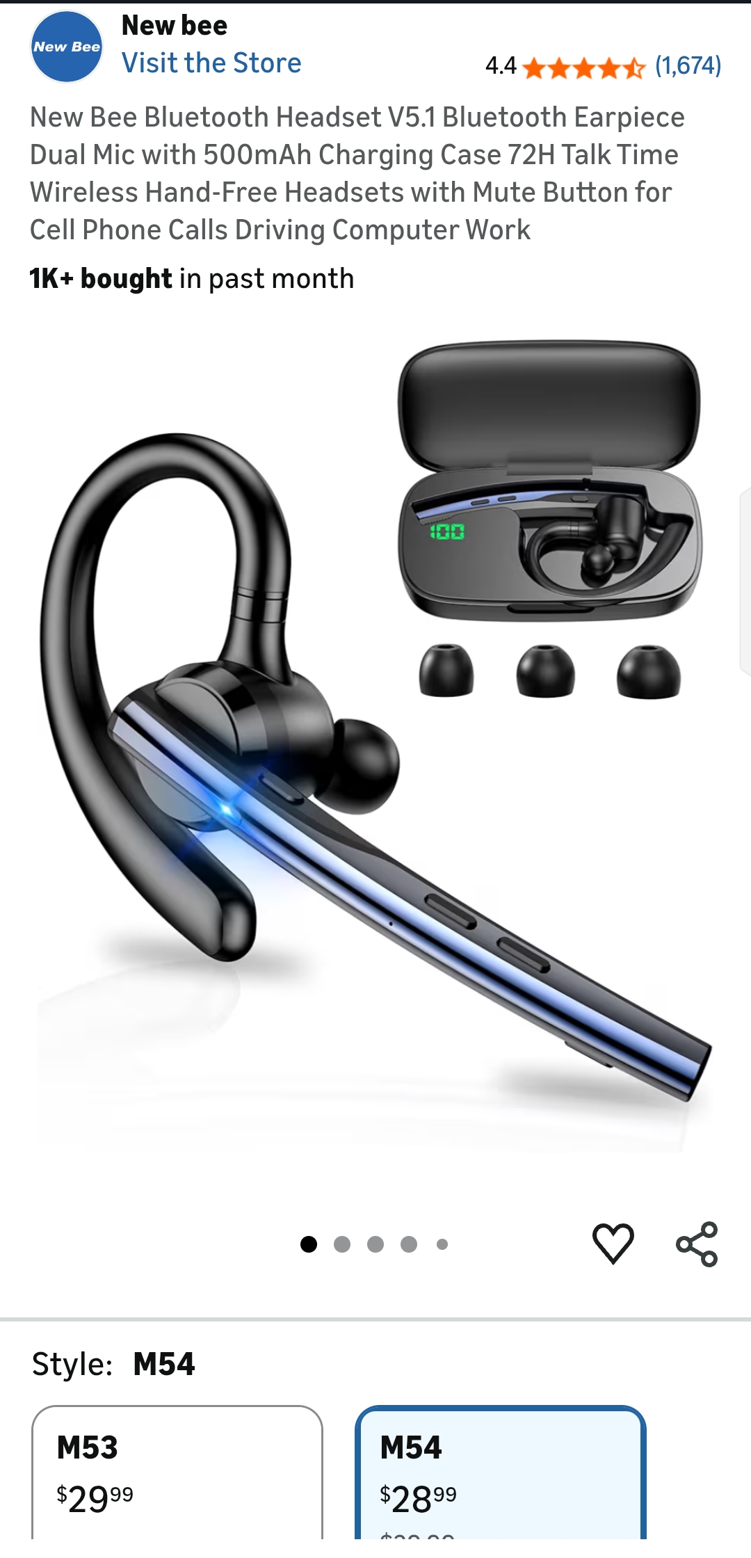 Bluetooth headset