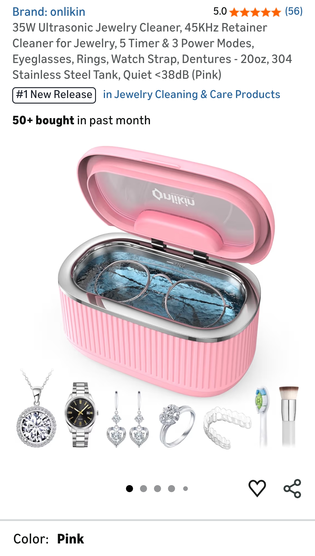 Ultrasonic Jewelry Cleaner