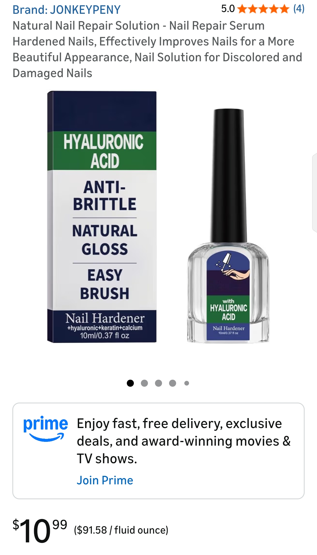 Nail Repair Serum Hardened Nails