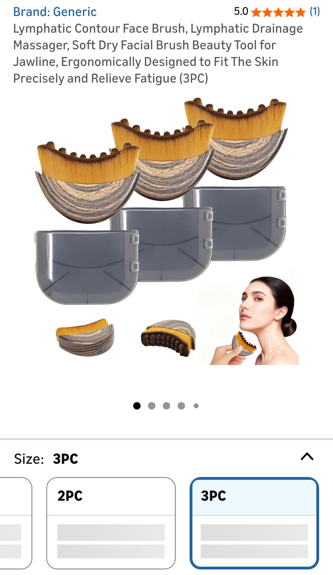 Lymphatic Contour Face Brush