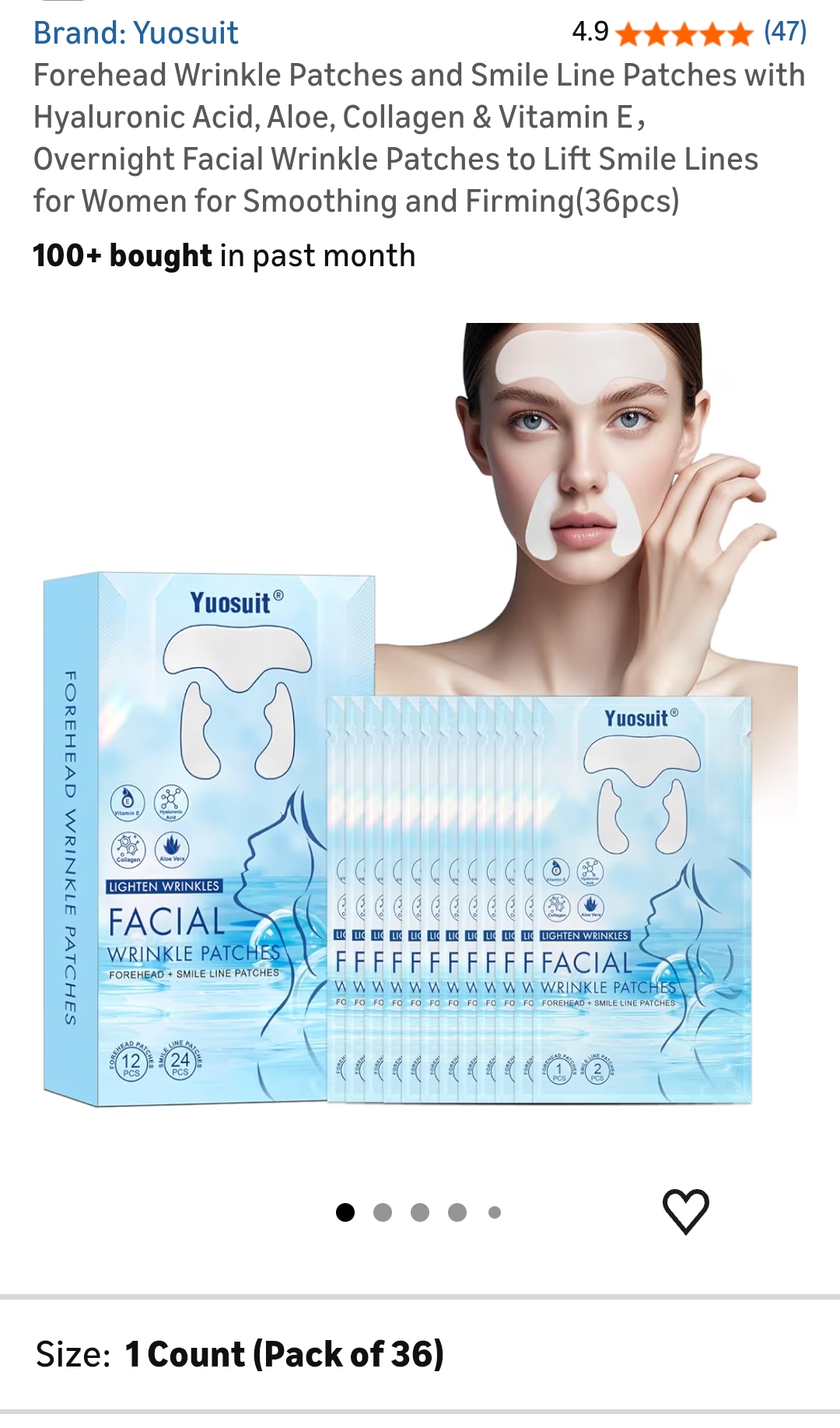 forehead wrinkle patches