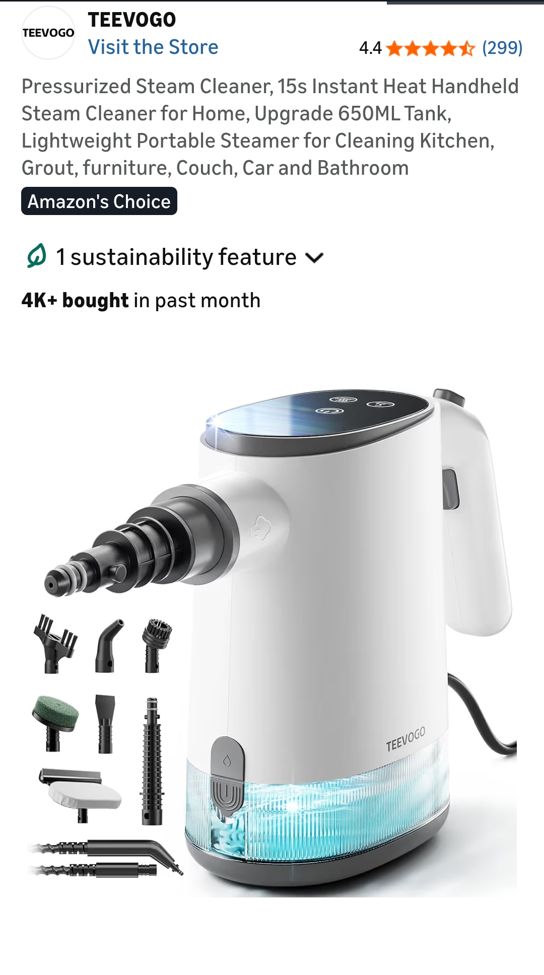 handheld steam cleaner