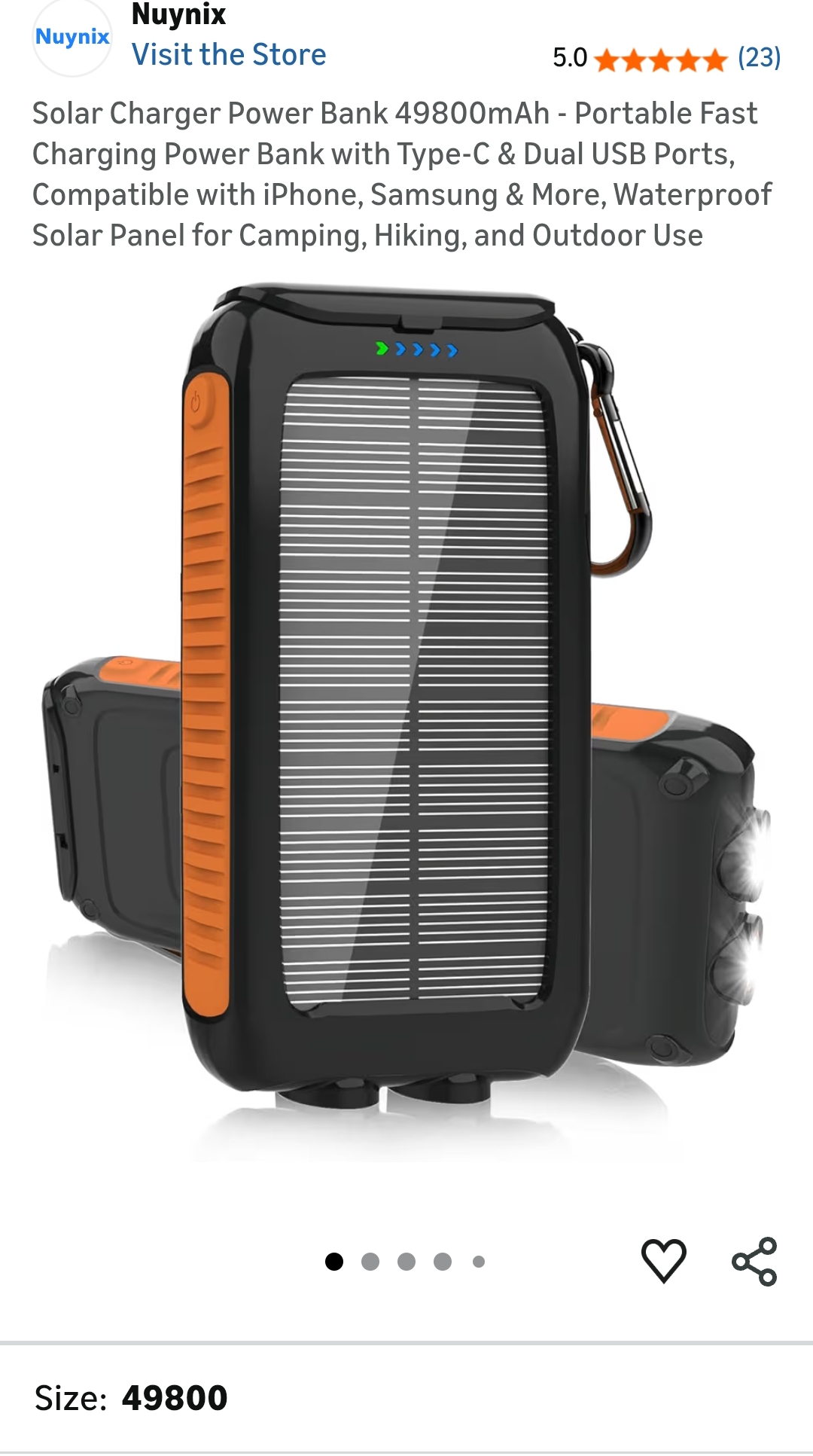 Solar Charger,Power Bank