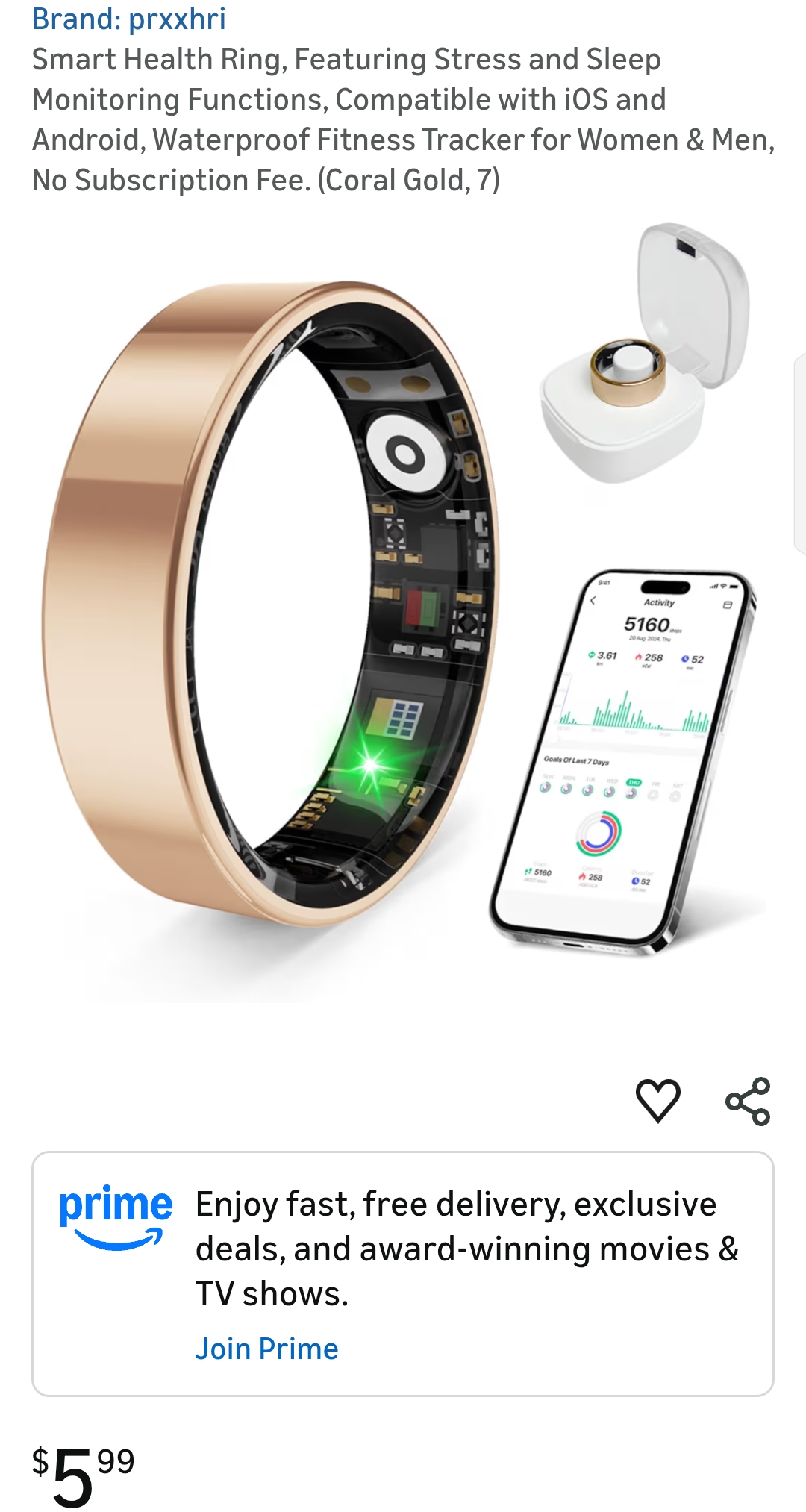 Smart Health Ring