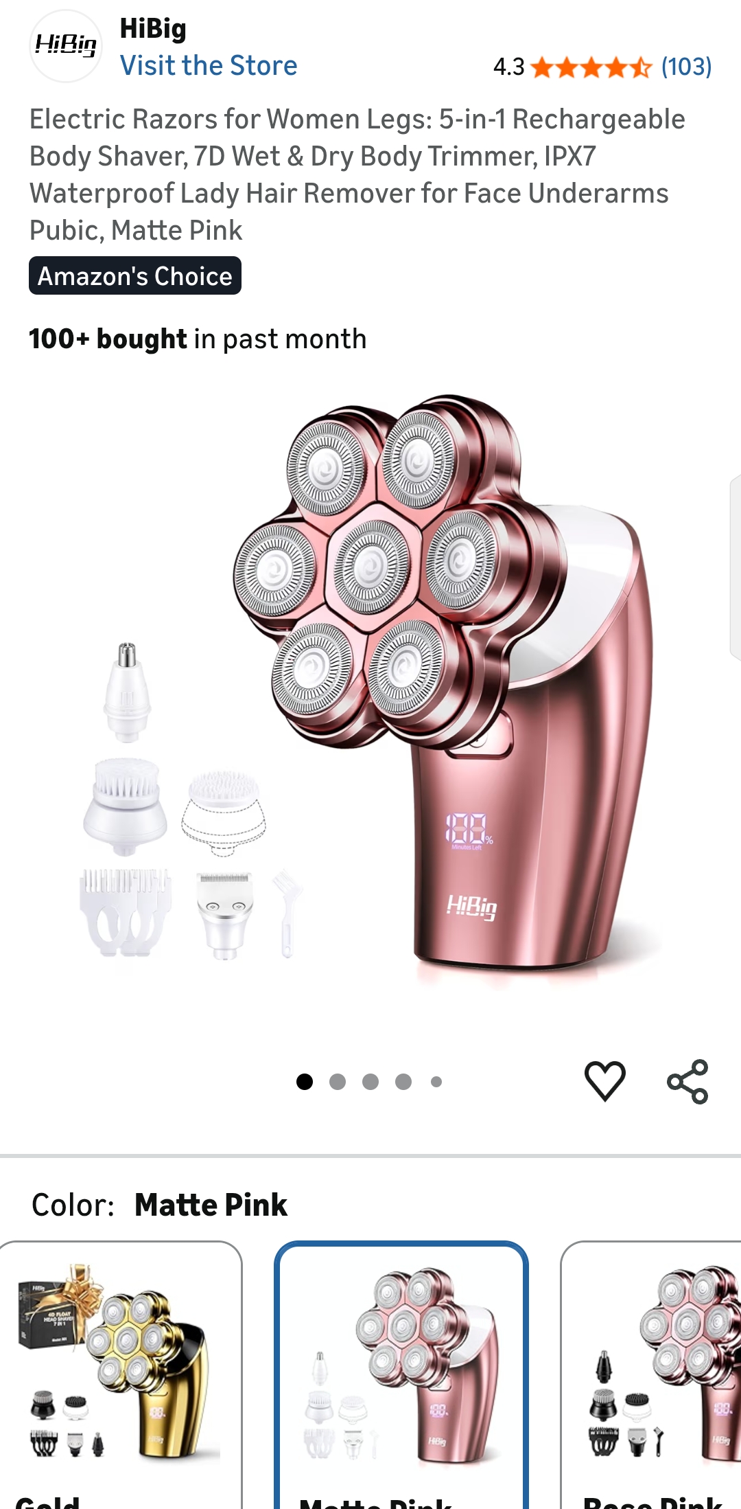 electric razors for women