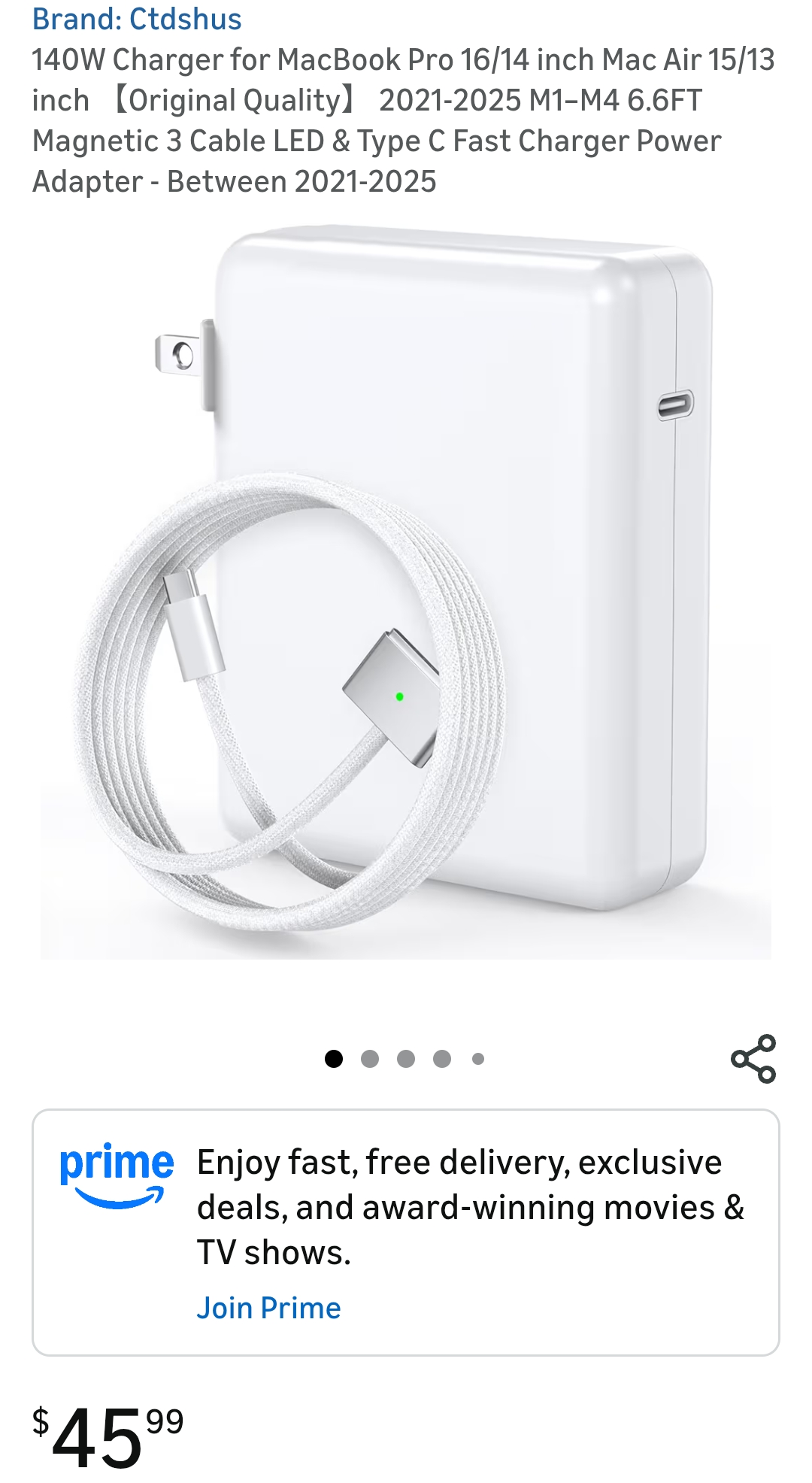 apple macbook pro charger