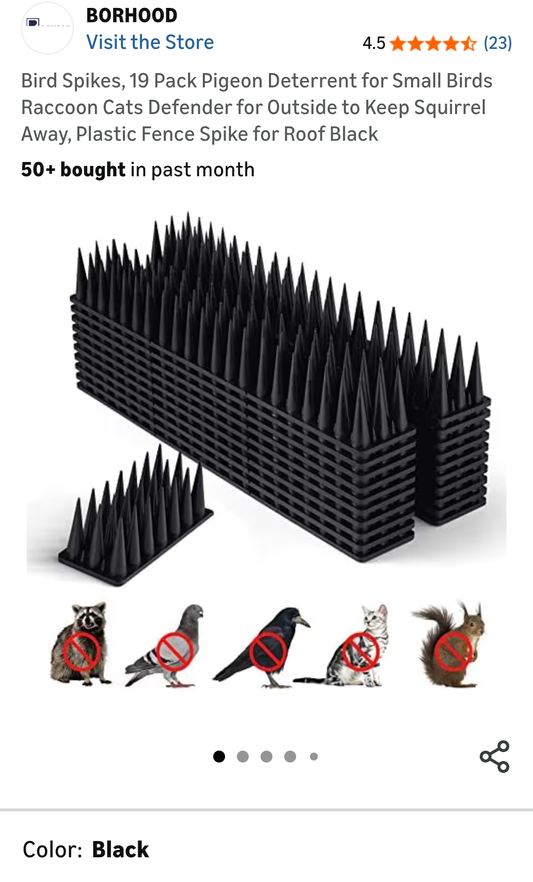 BORHOOD cat spikes
