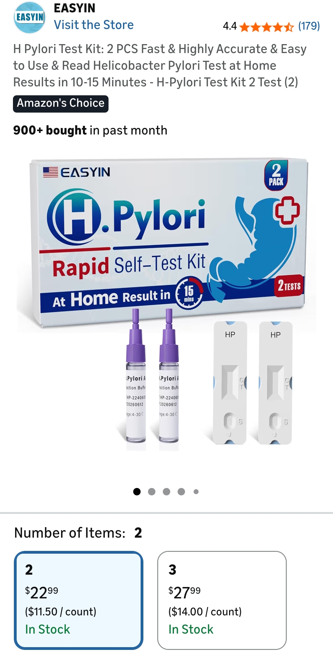H Pylori Test Kit