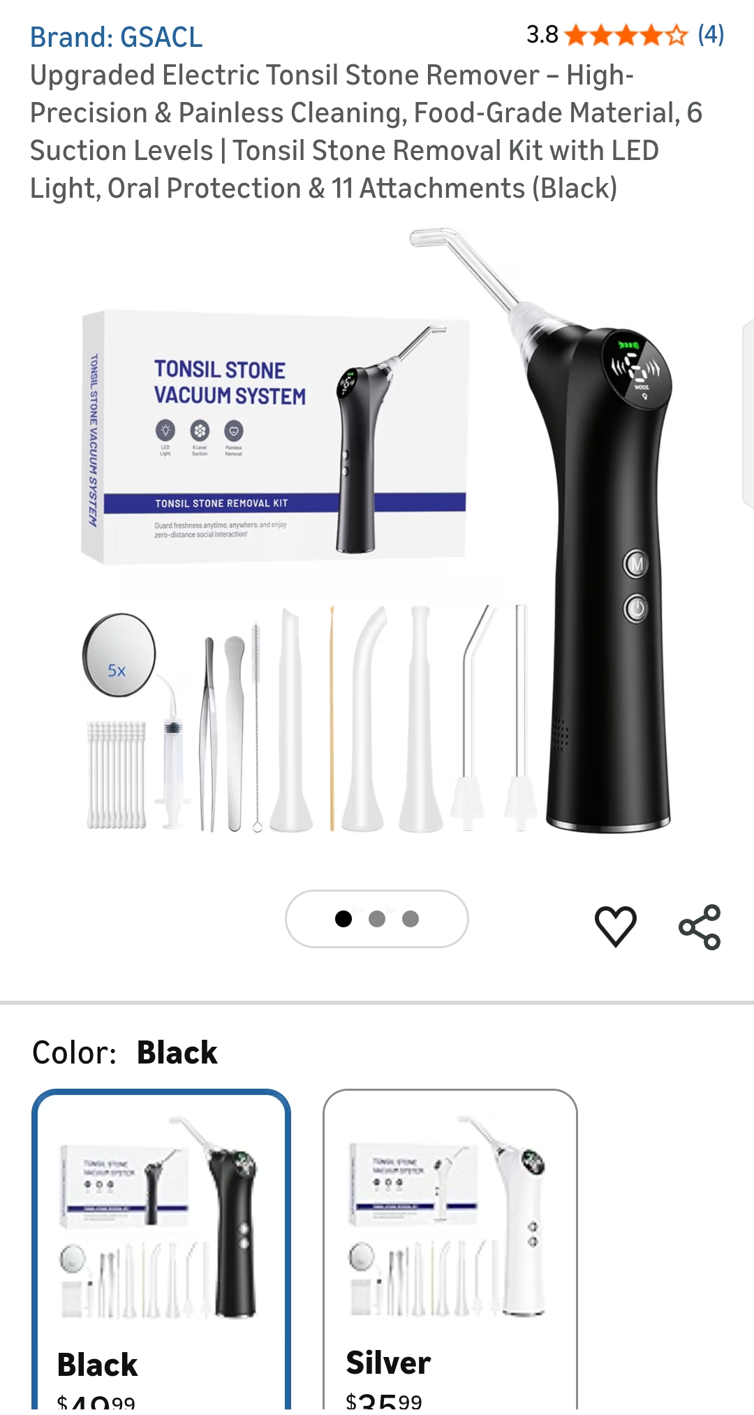 Tonsil Stone Remover