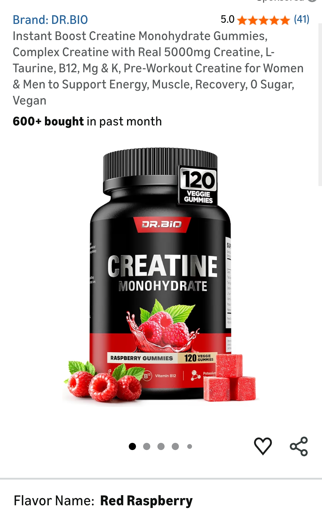 Creatine Monohydrate Gummies