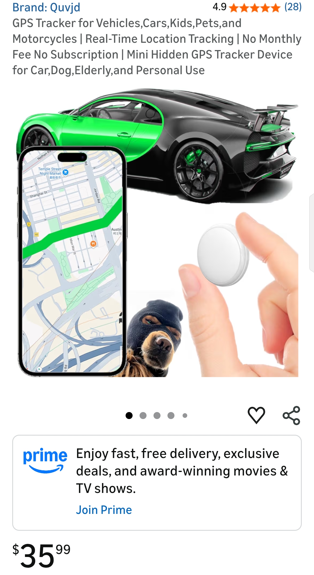 quvjd gps