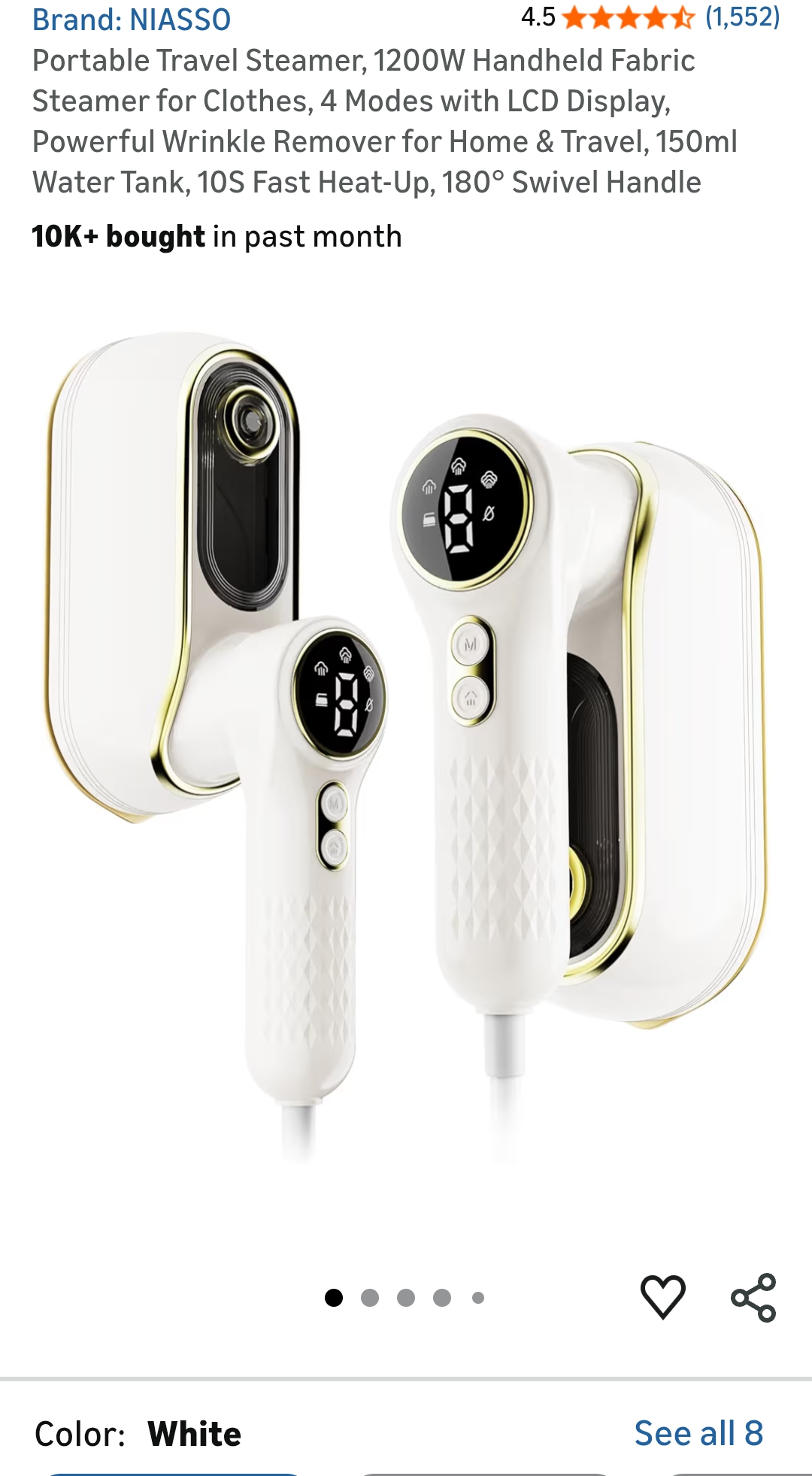 travel steamer