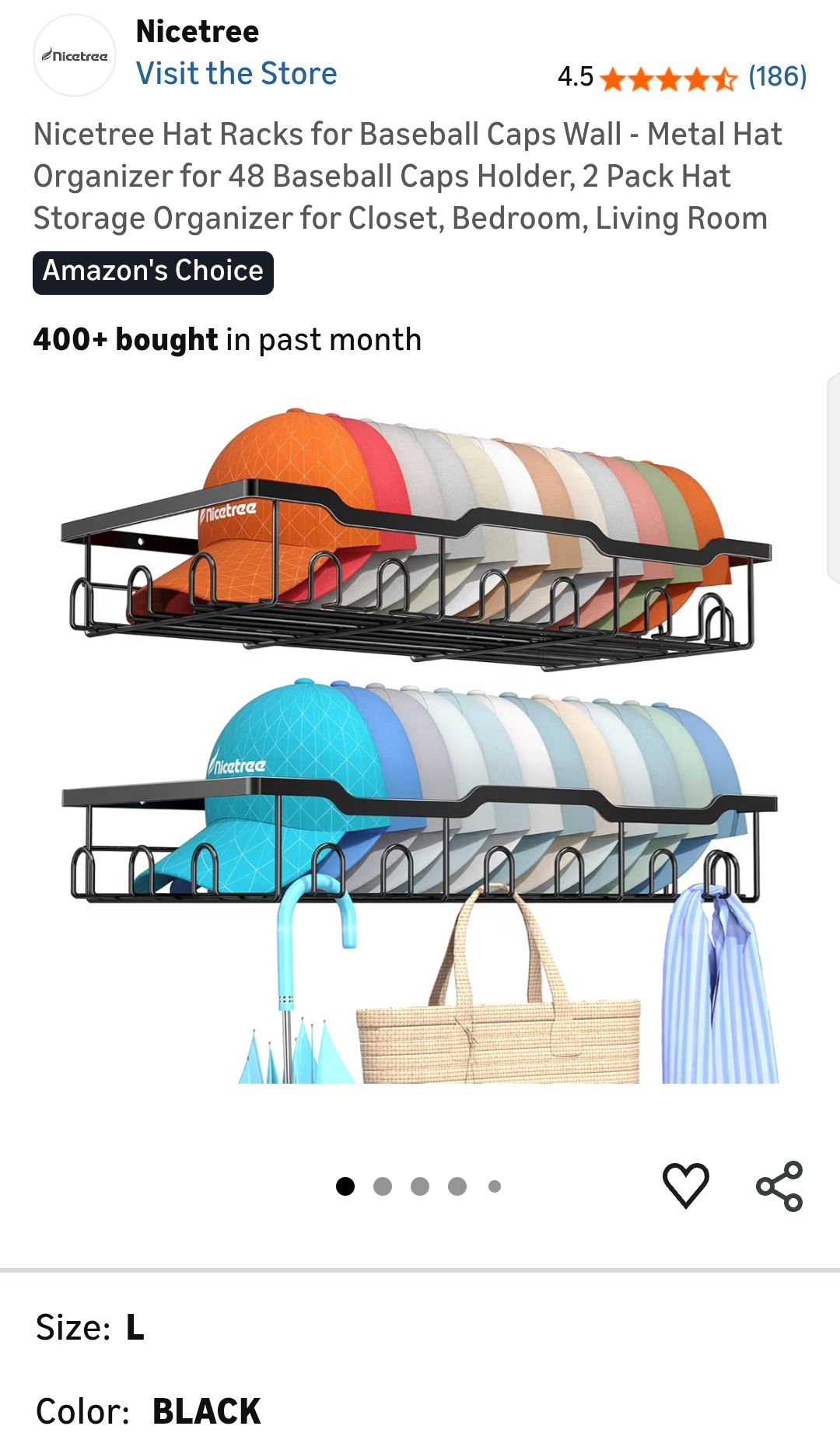 hat rack for wall