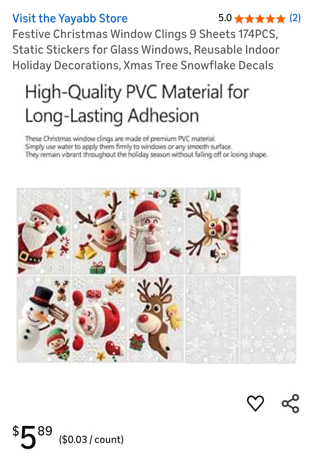 Festive Christmas Window