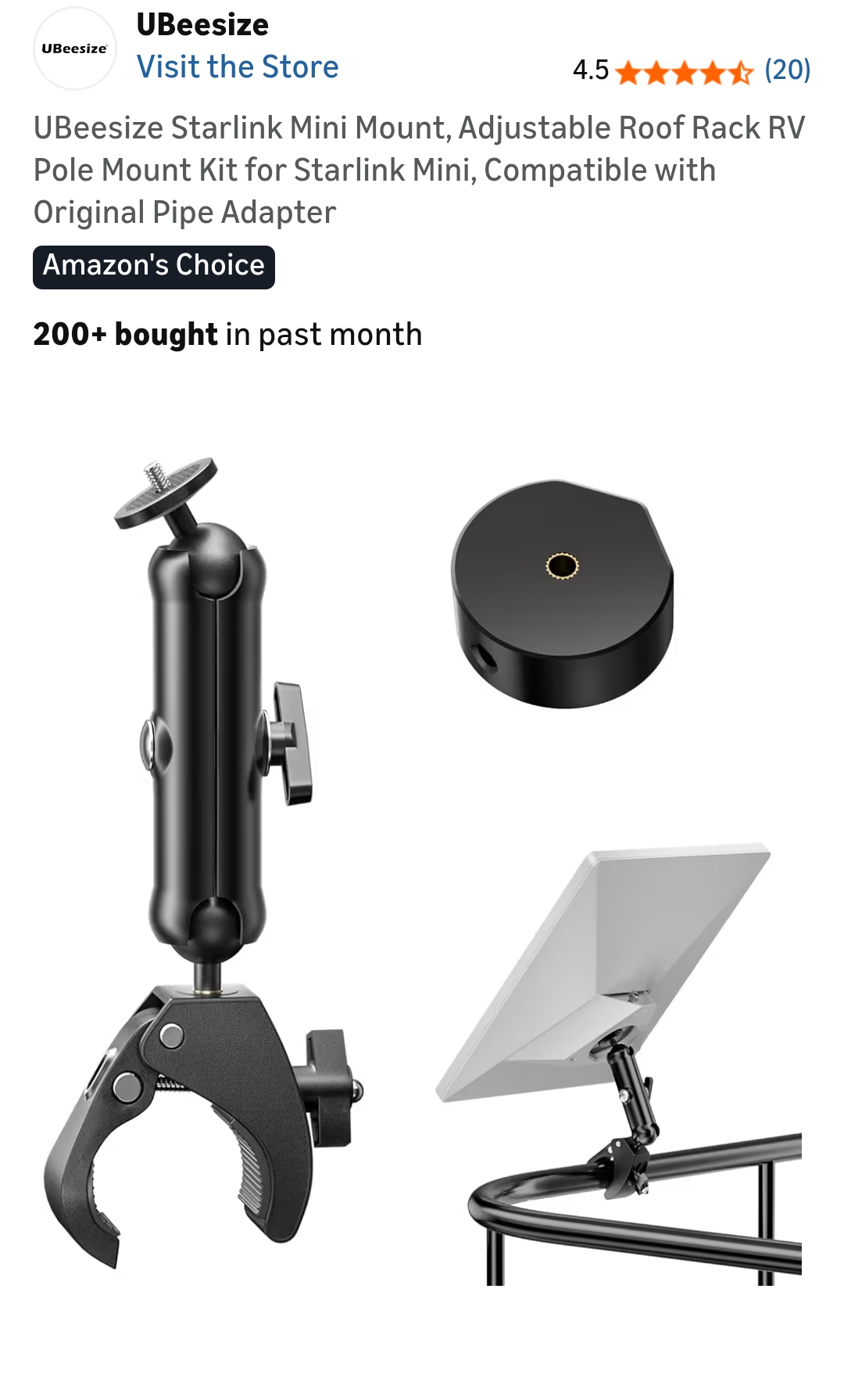 starlink mini mount