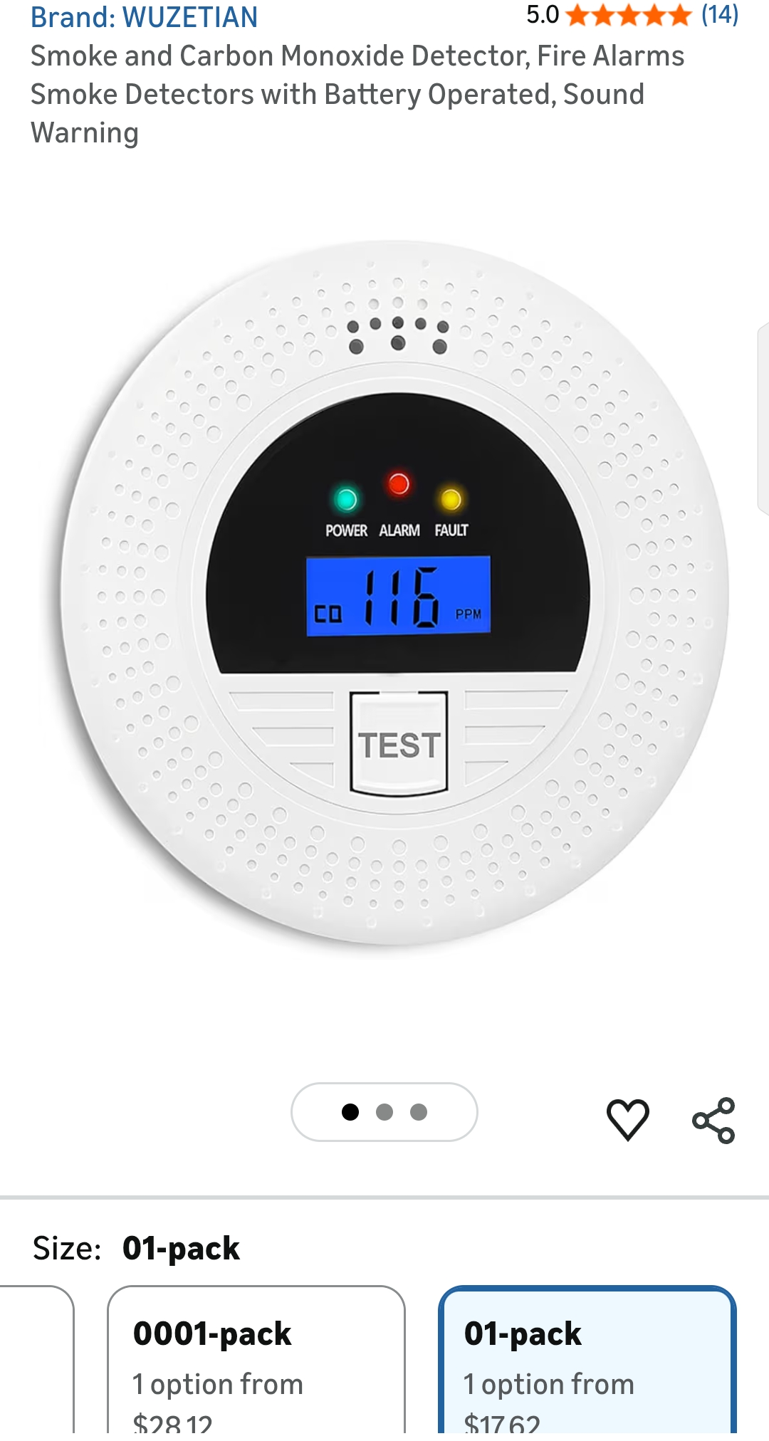 Smoke and Carbon Monoxide Detector
