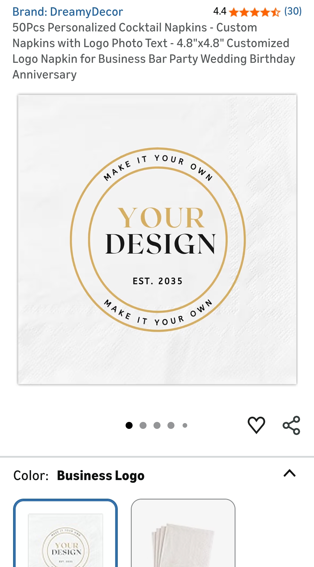Custom Napkins