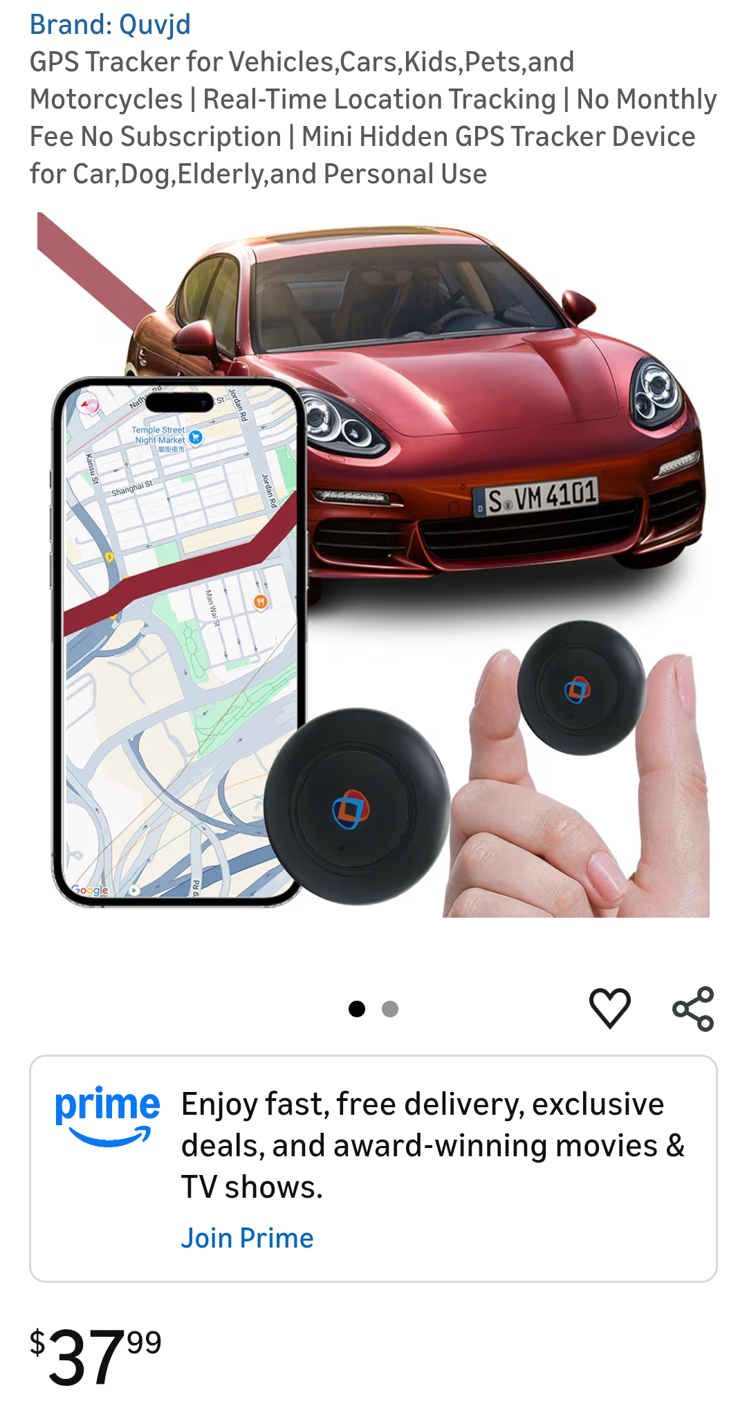 quvjd gps