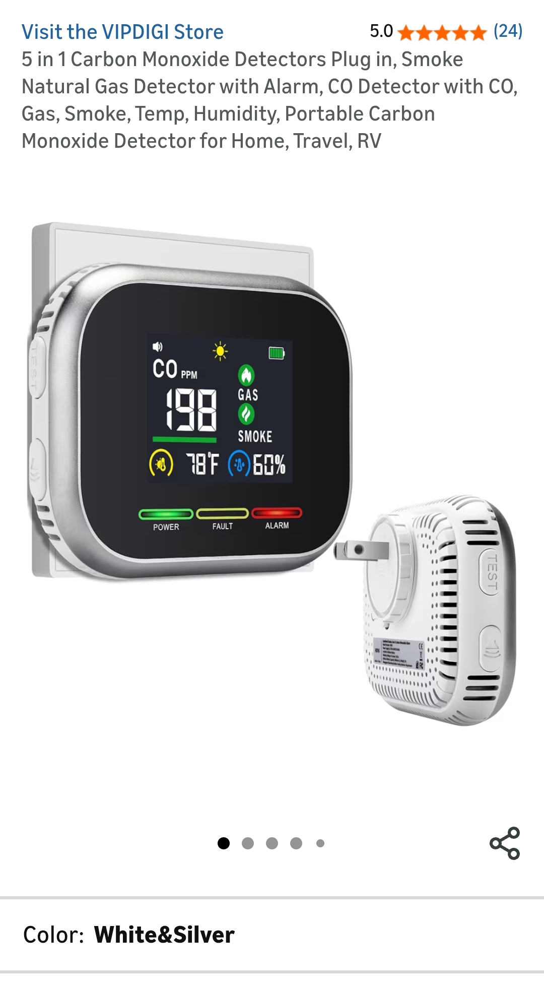 carbon monoxide detectors