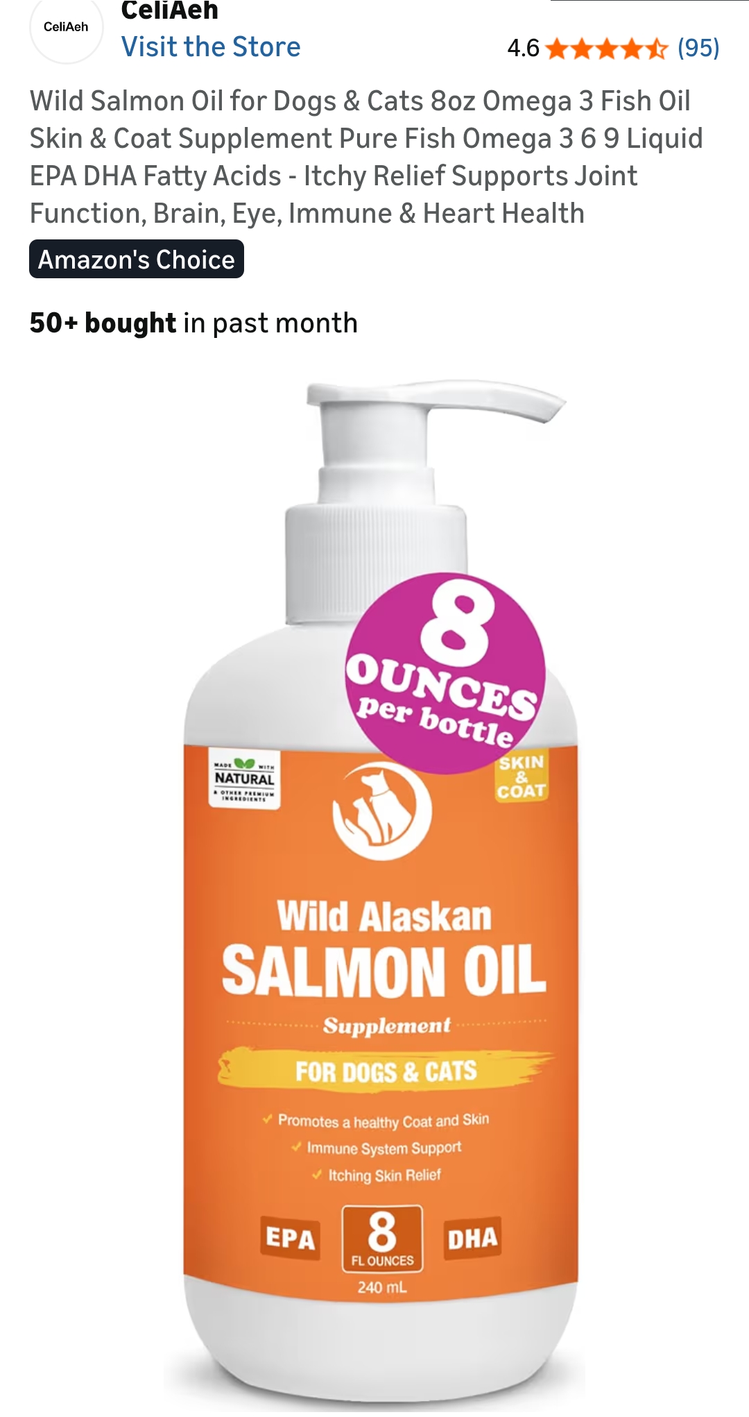 salmon oil for dogs