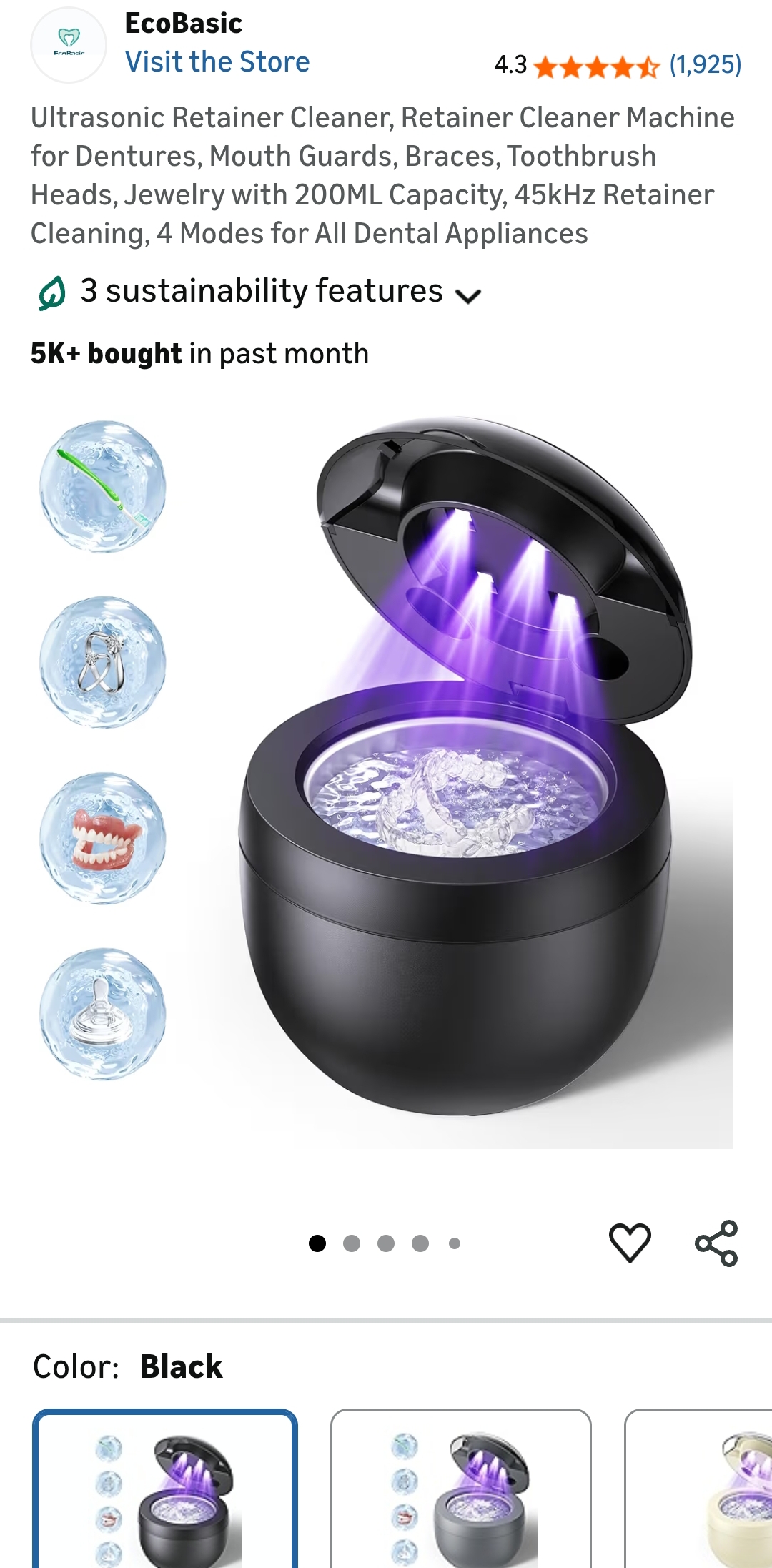 retainer cleaner