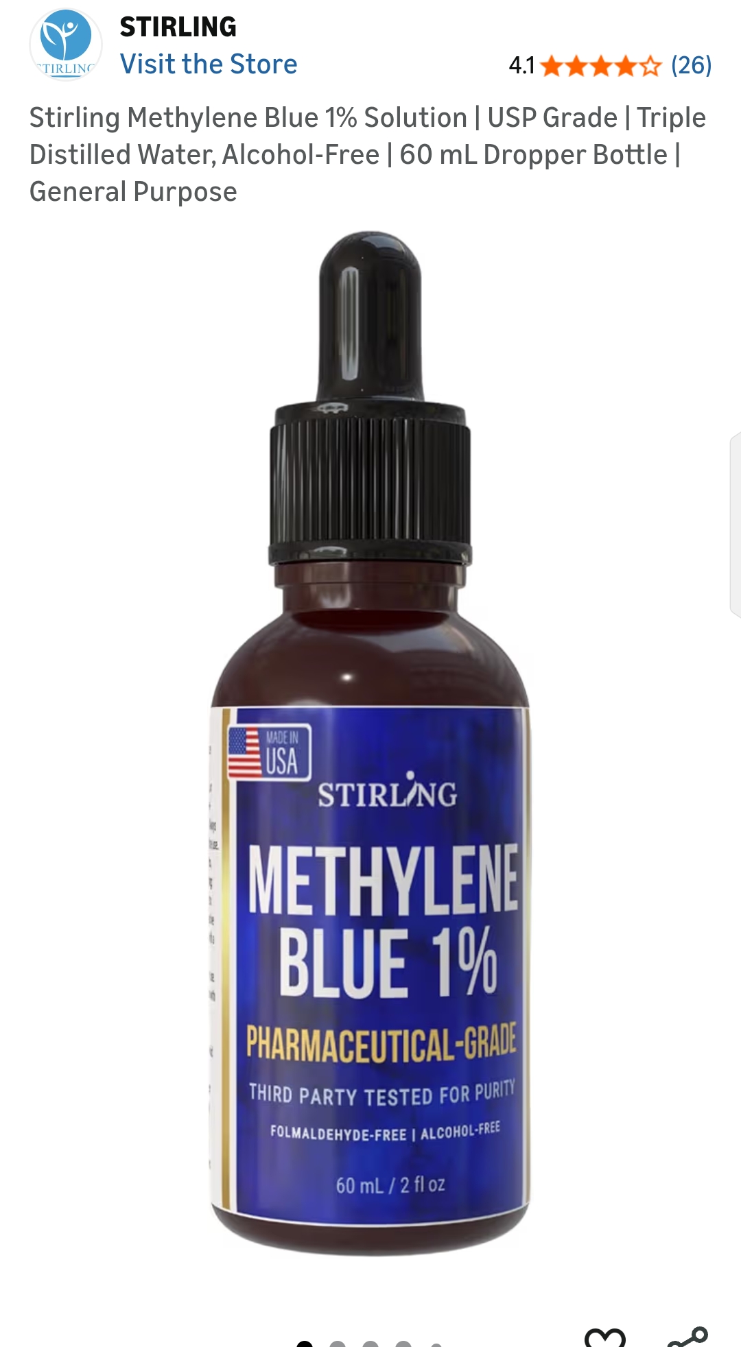 Stirling Methylene Blue