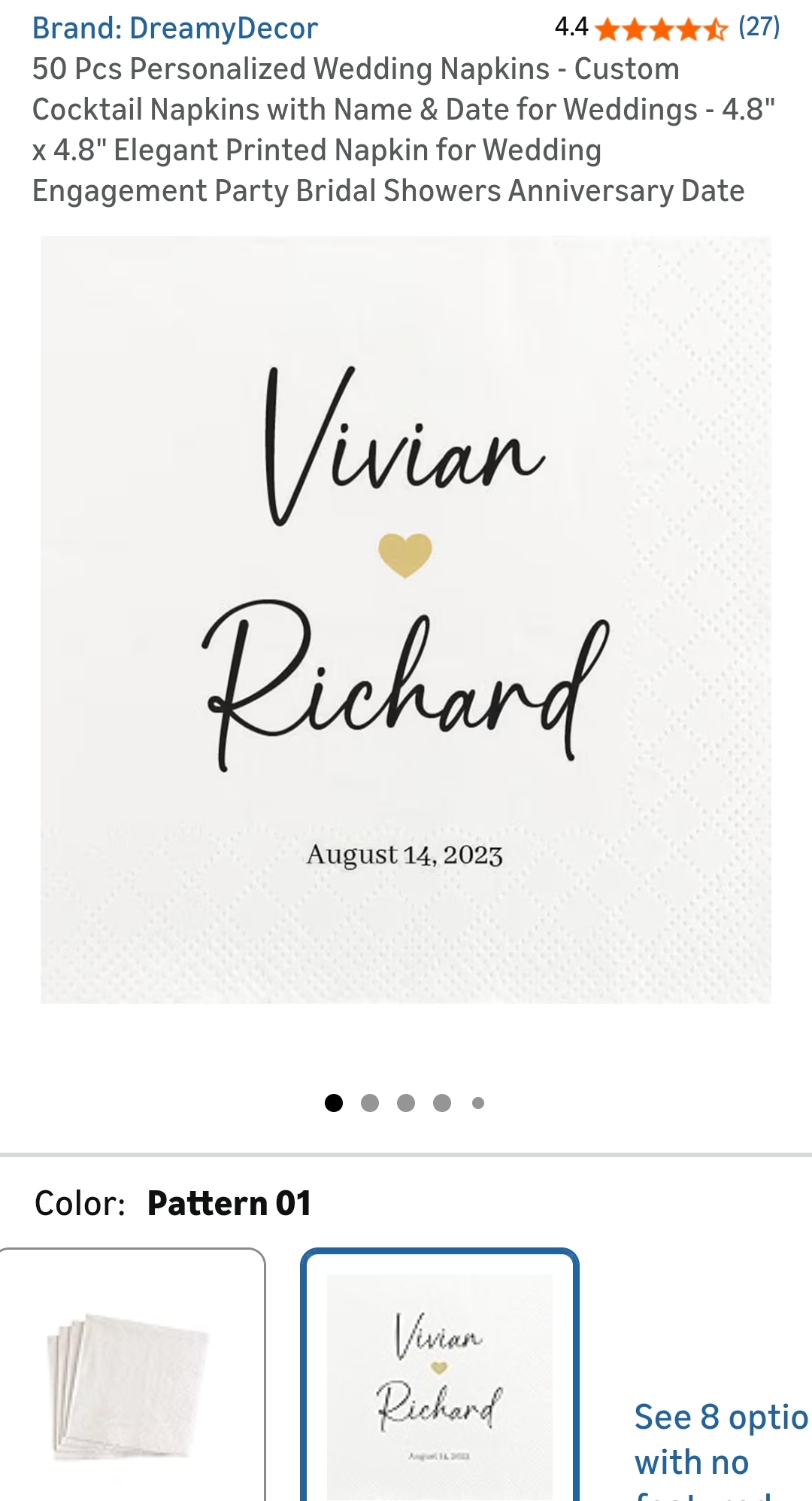 Personalized Napkins