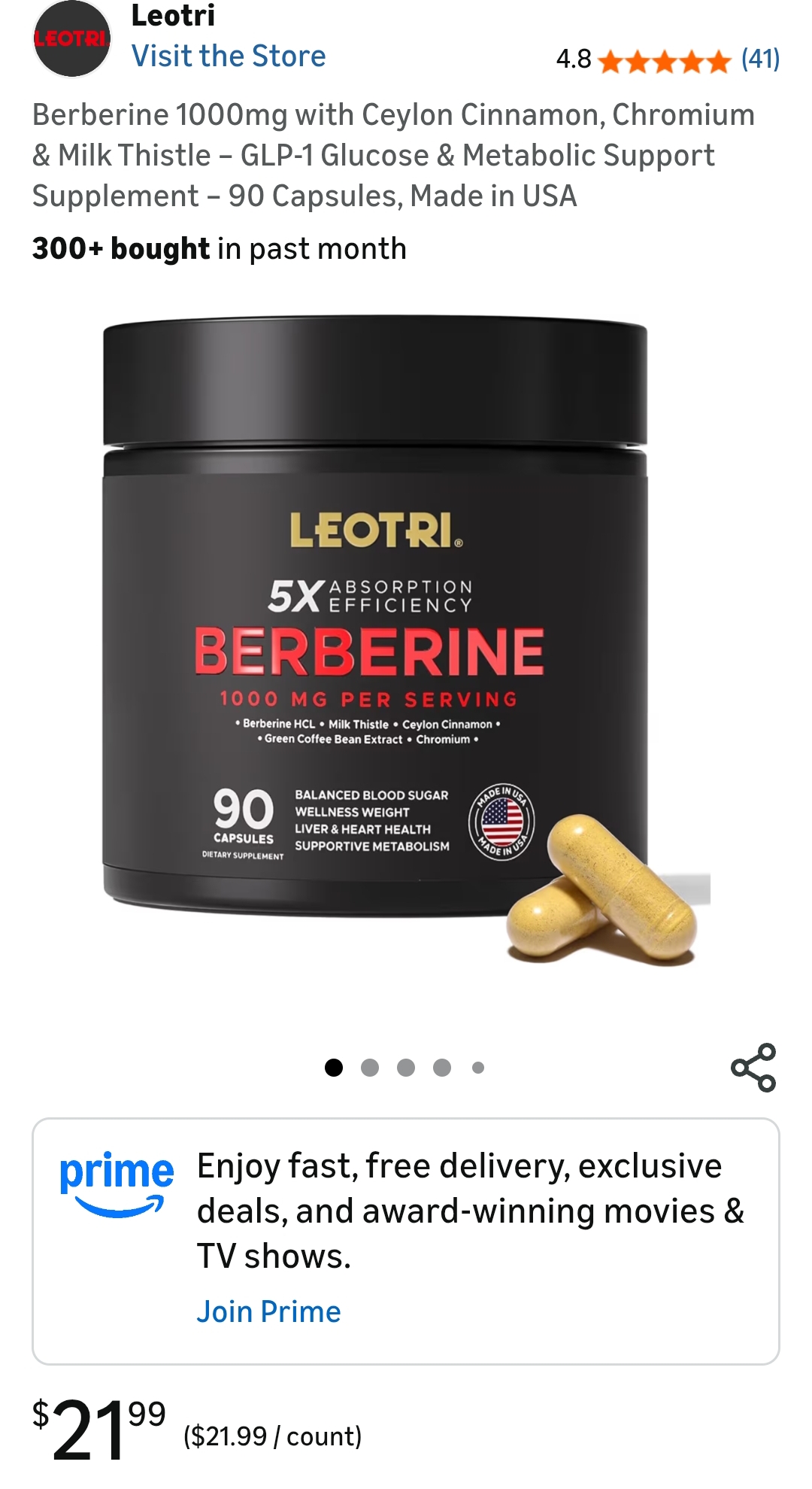 berberine with ceylon cinnamon