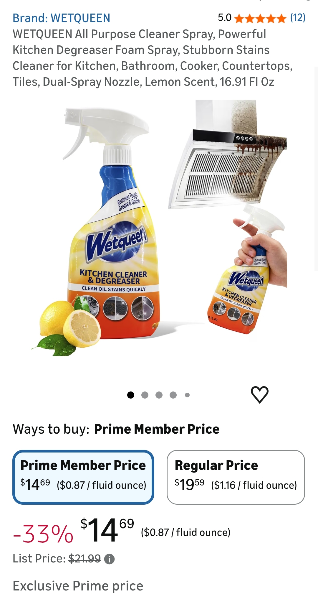 kitchen cleaner spray