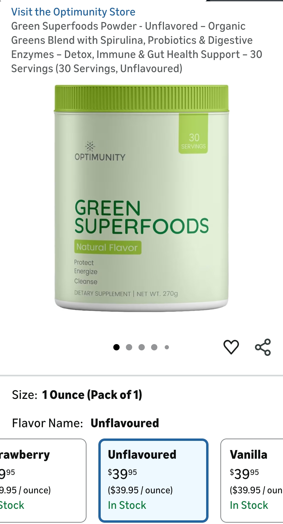 Green Superfoods Powder
